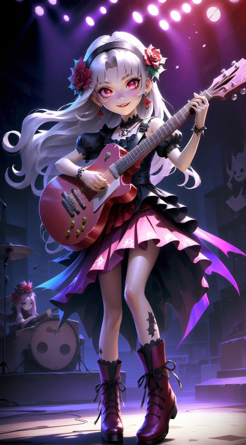ai character: Henley  background