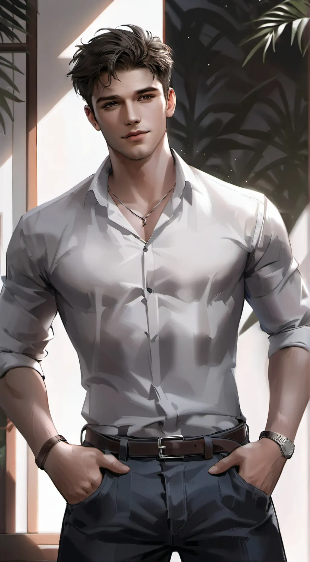 ai character: Rod Moore background