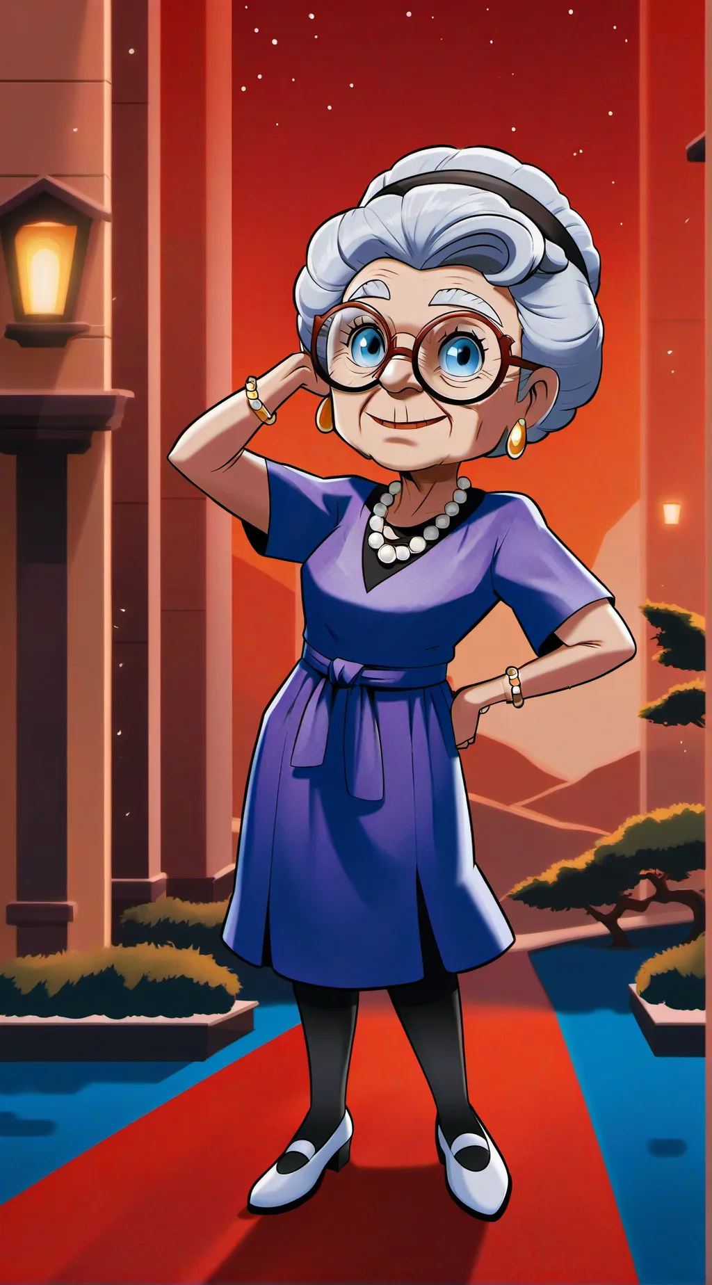 ai character: Nanny Nesbit (SML) background