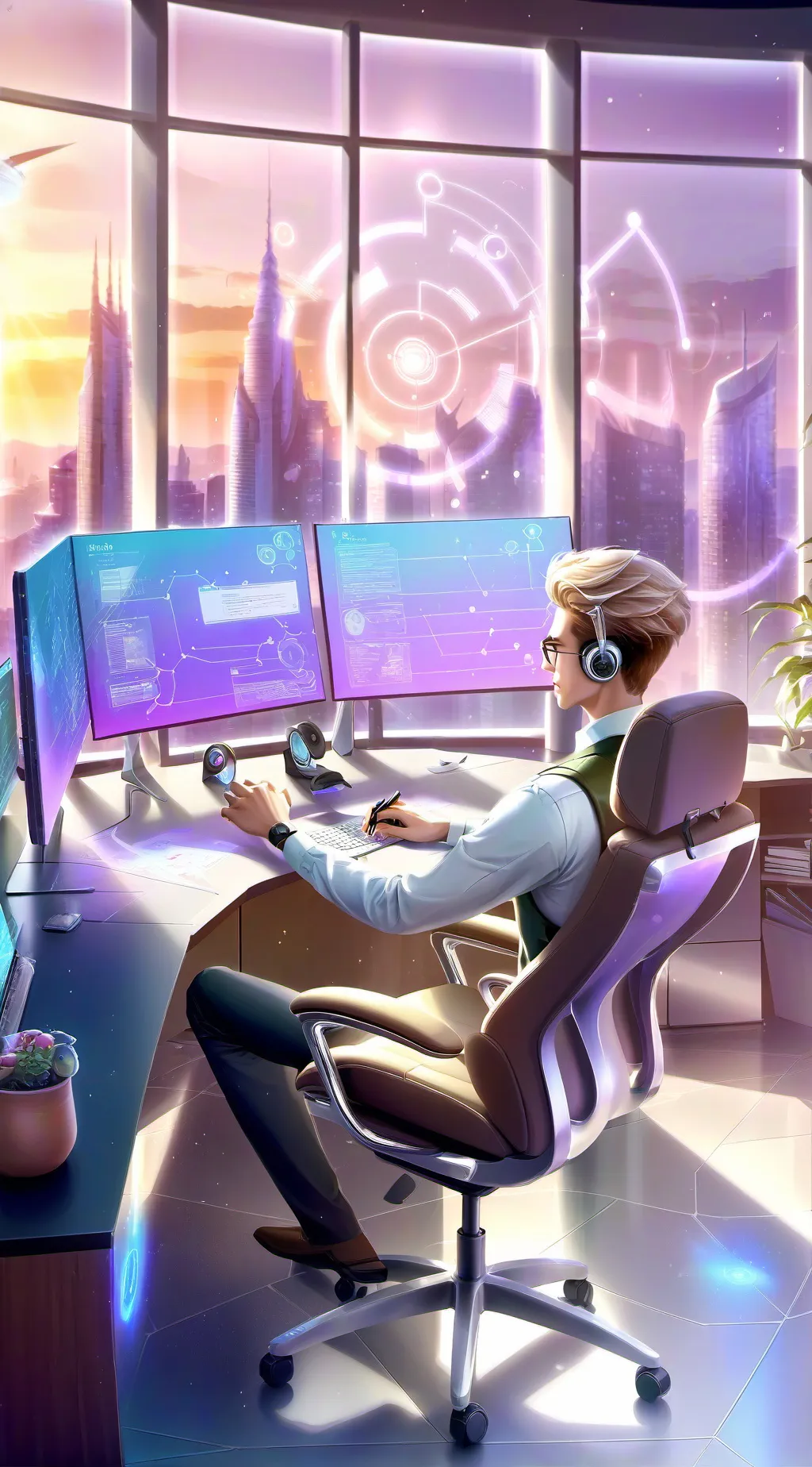 ai character: Cinema Revolution  background