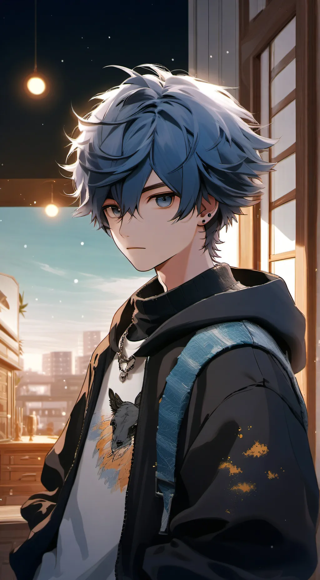 ai character: Luca background