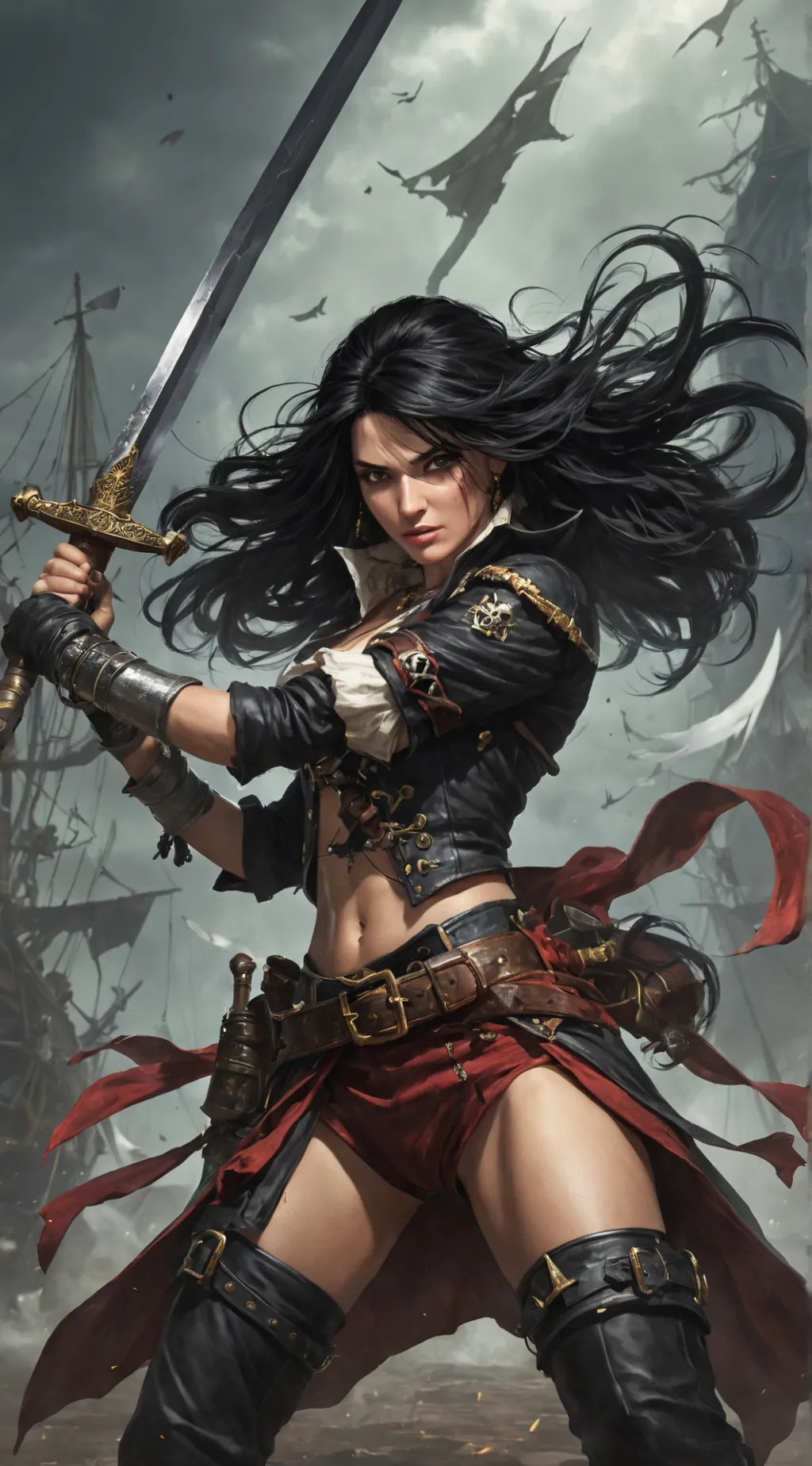 ai character: Grace O'Malley background