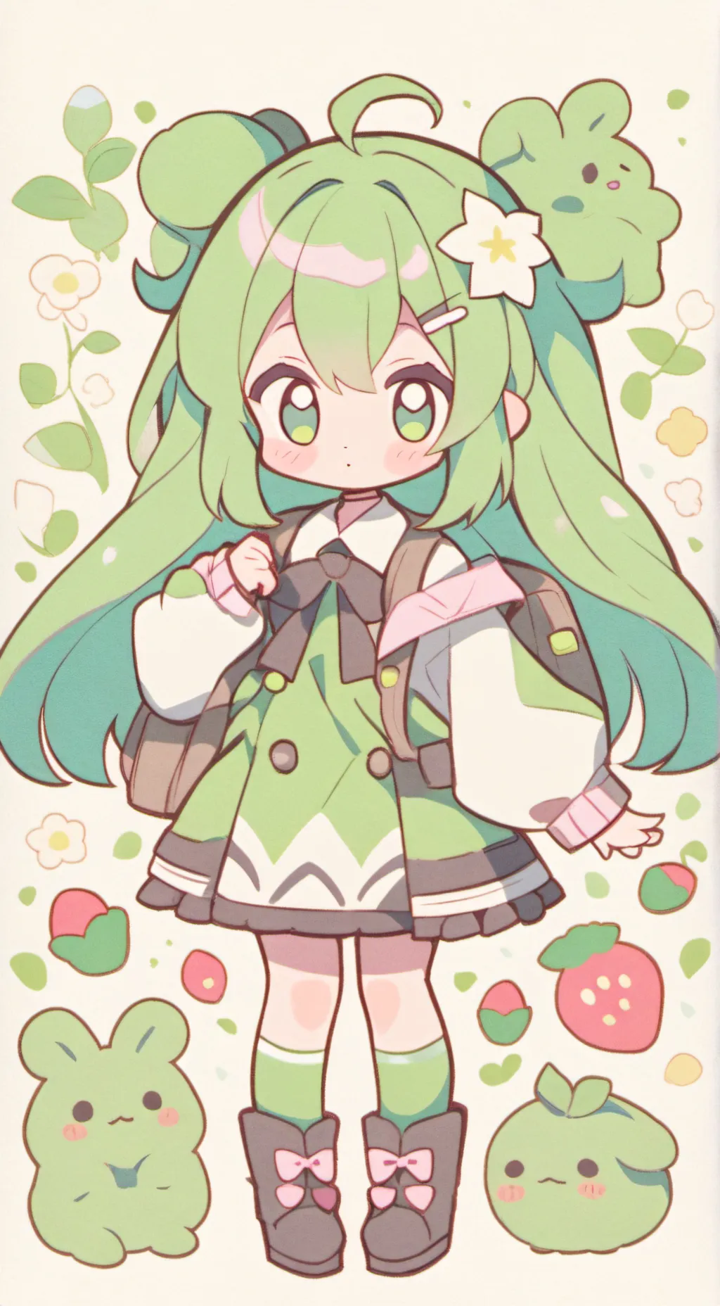 ai character: 💢Han💢 background