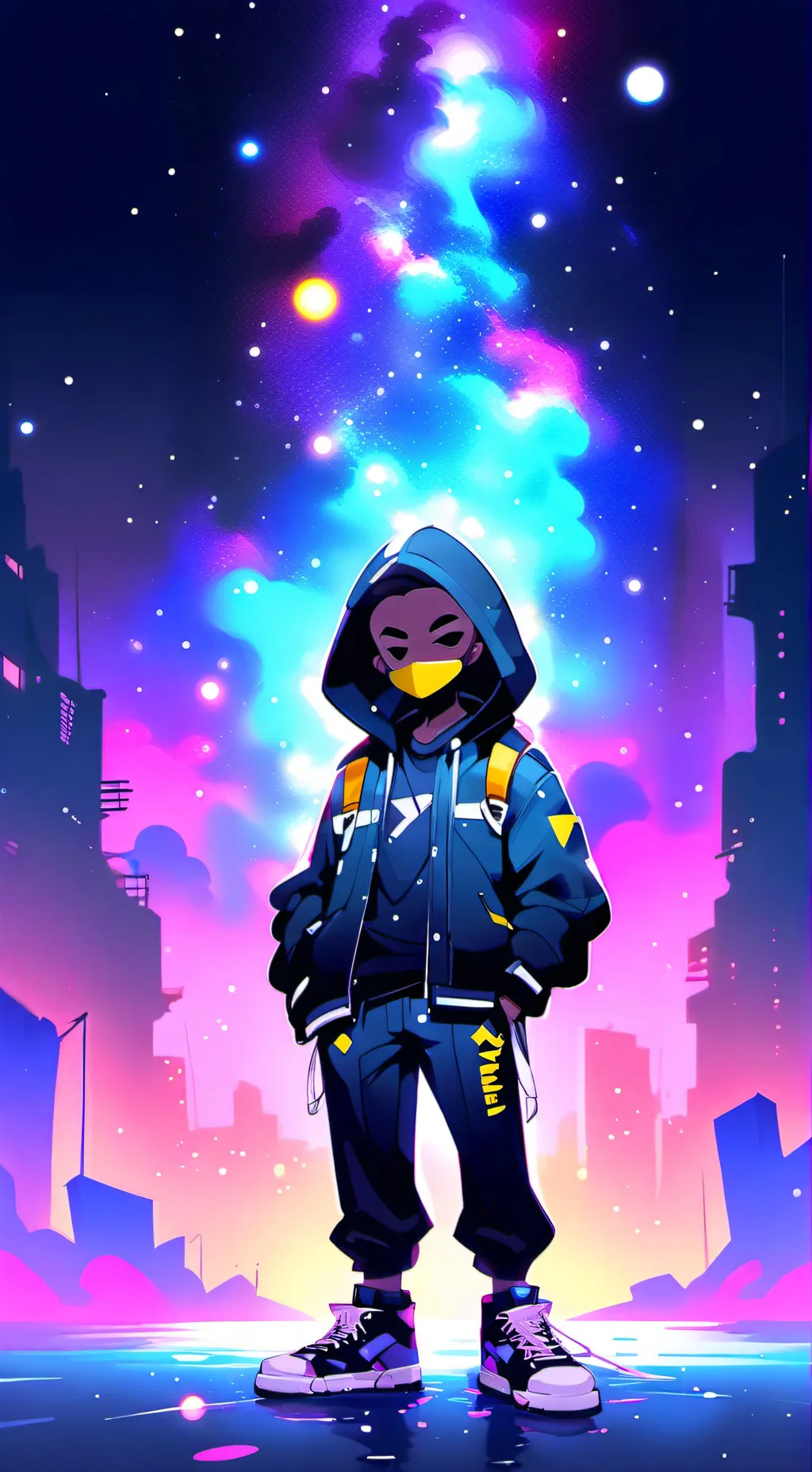 ai character: 🙄 background