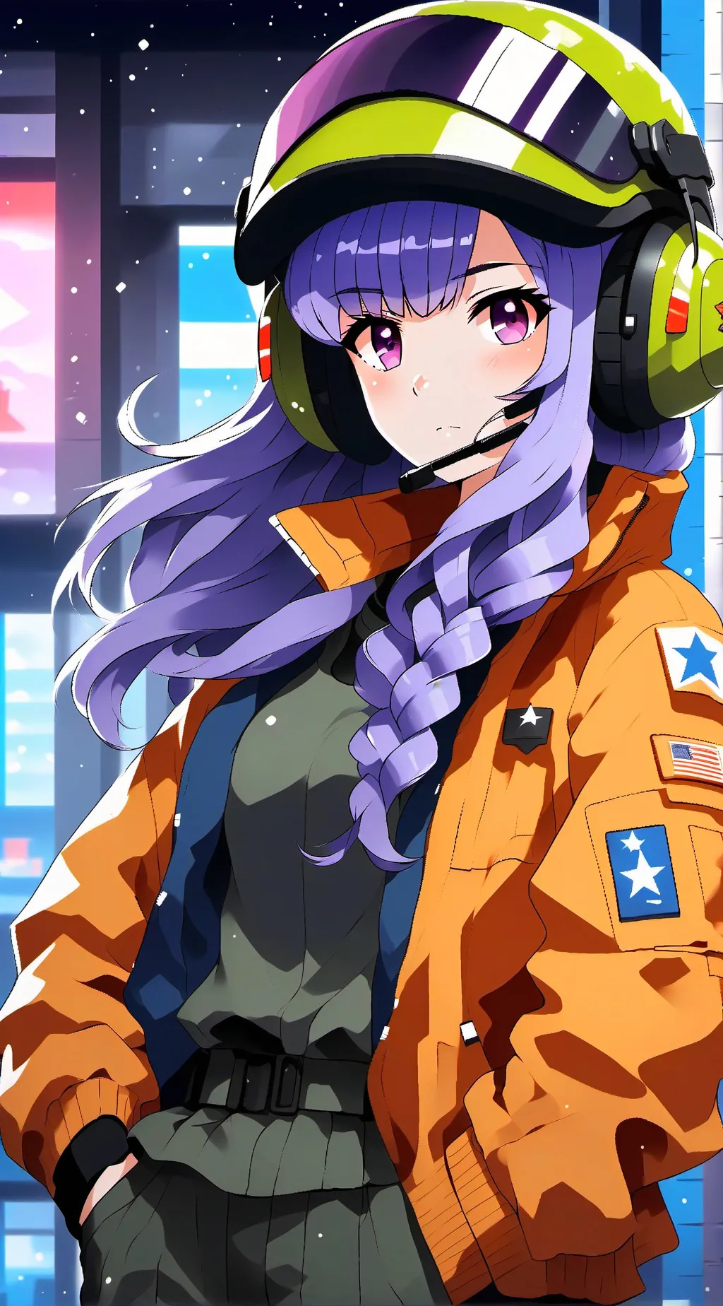 ai character: emma background