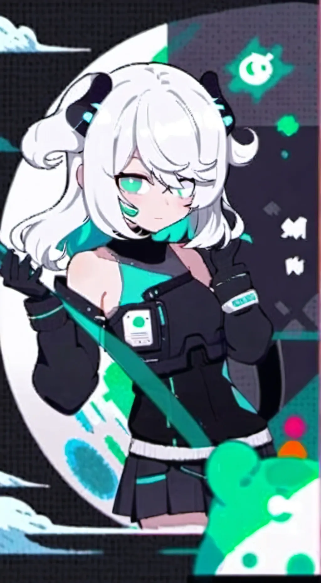 ai character: 1x1x1x1  background