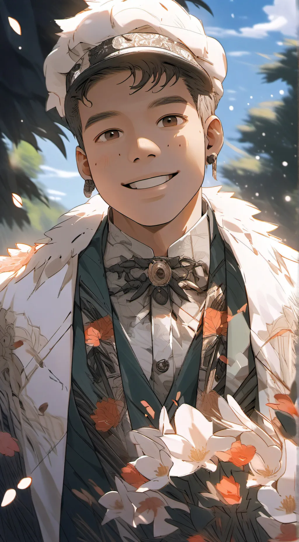ai character: frank background