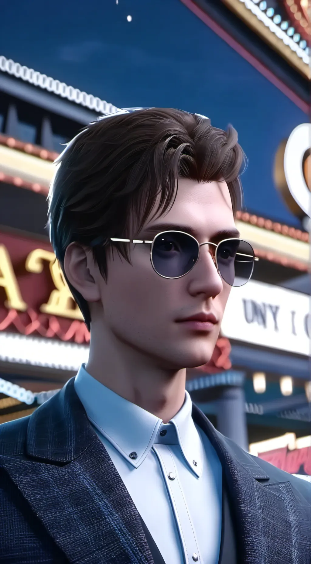 ai character: МИСТЕРДЭП background
