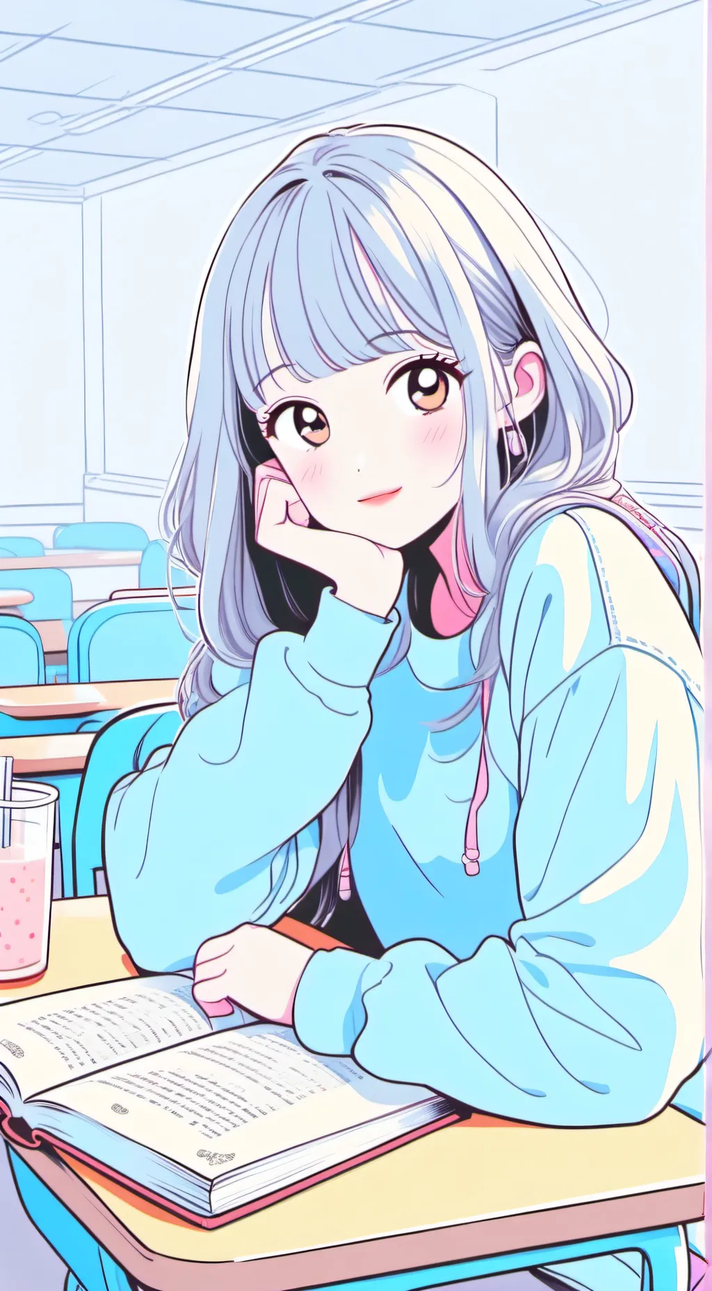 ai character: Bianca  background