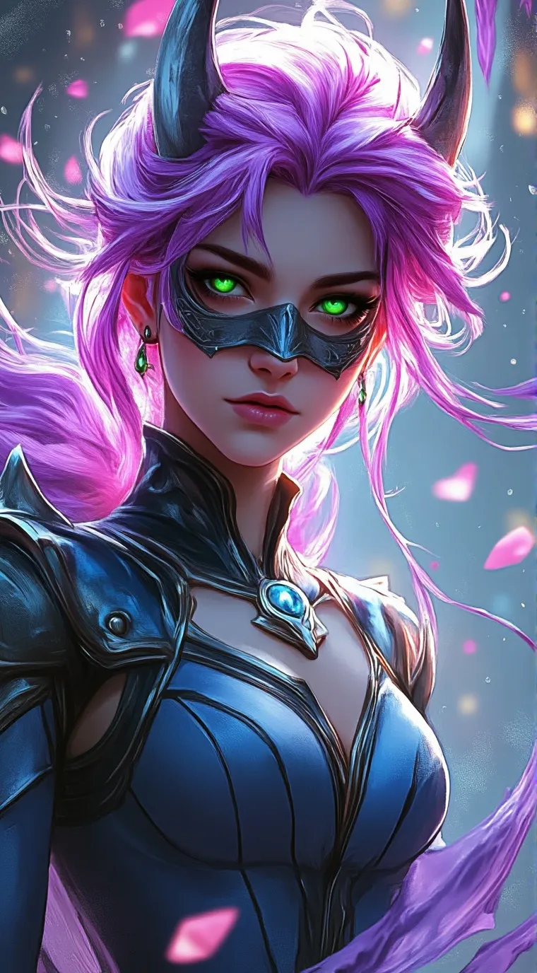ai character: Polymouse X Purple background