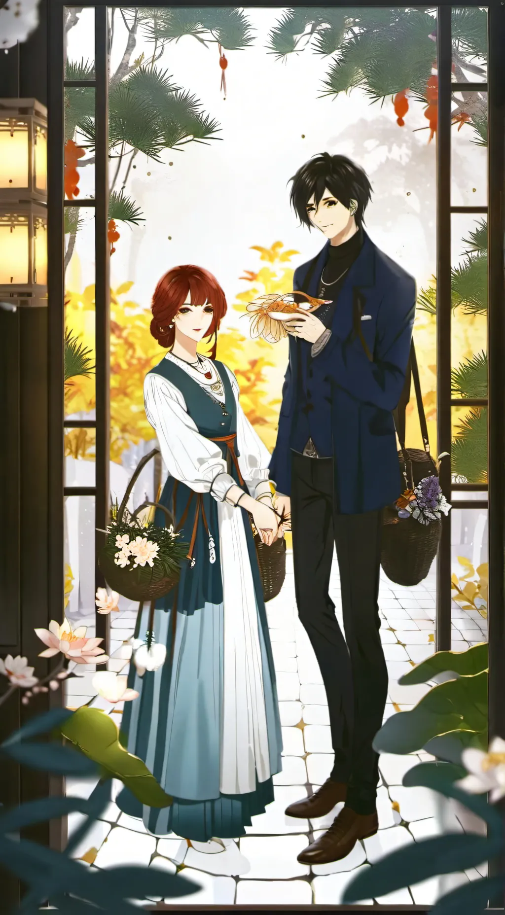 ai character: parents  background