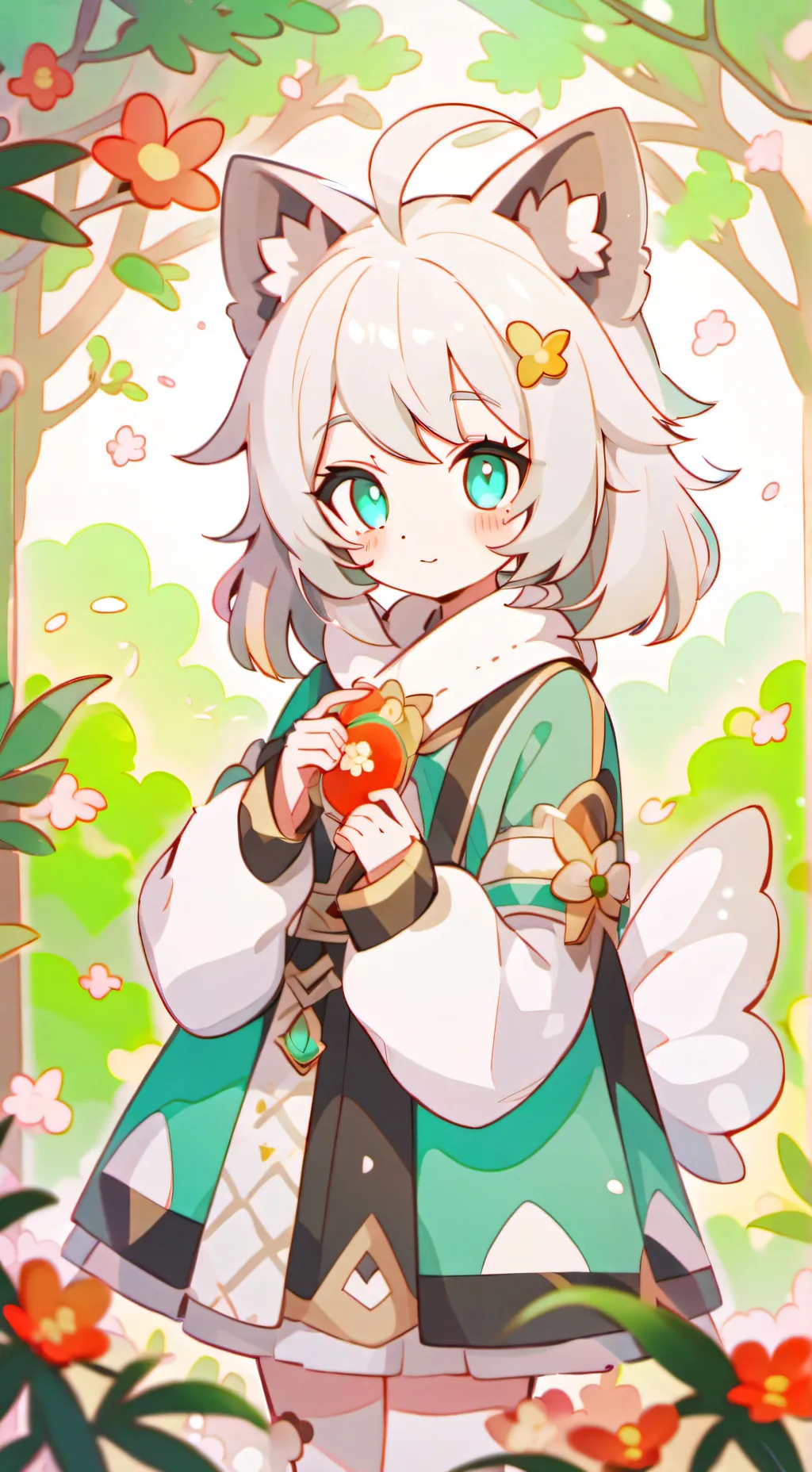 ai character: Мими background