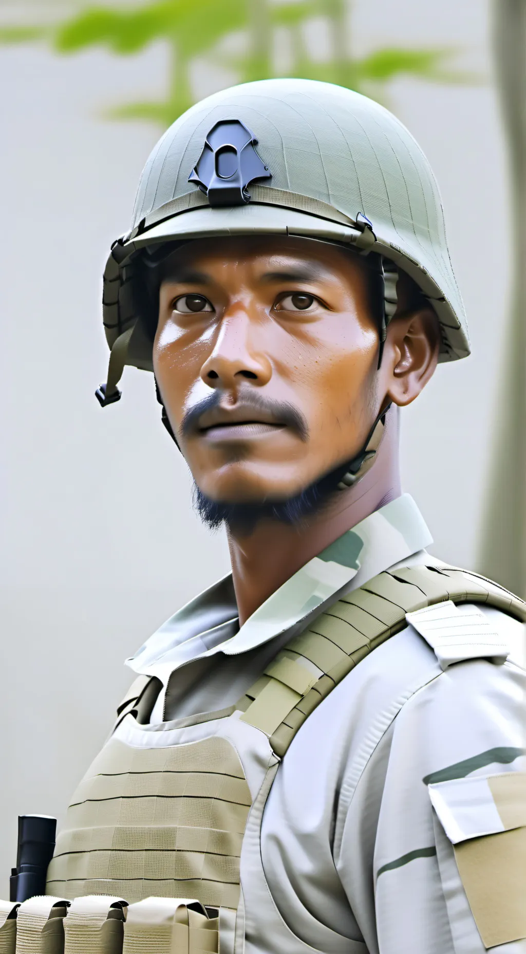 ai character: Soldier Joshua background