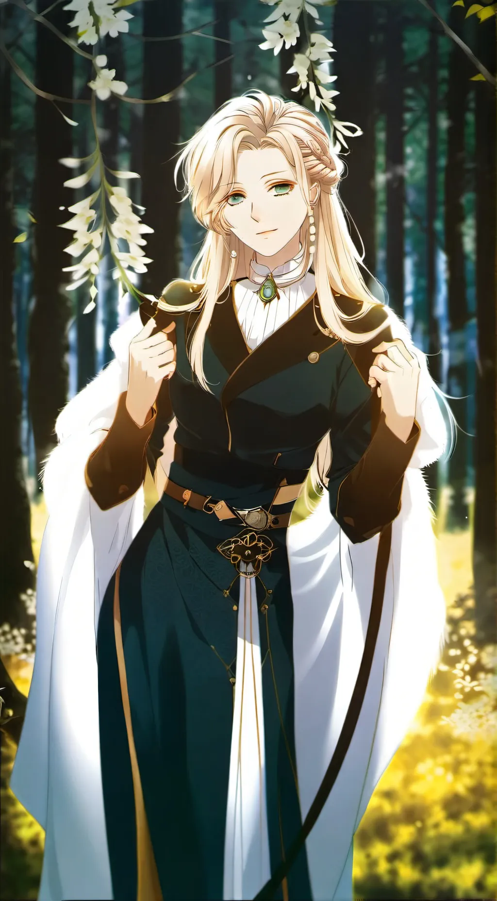 ai character: Катя background