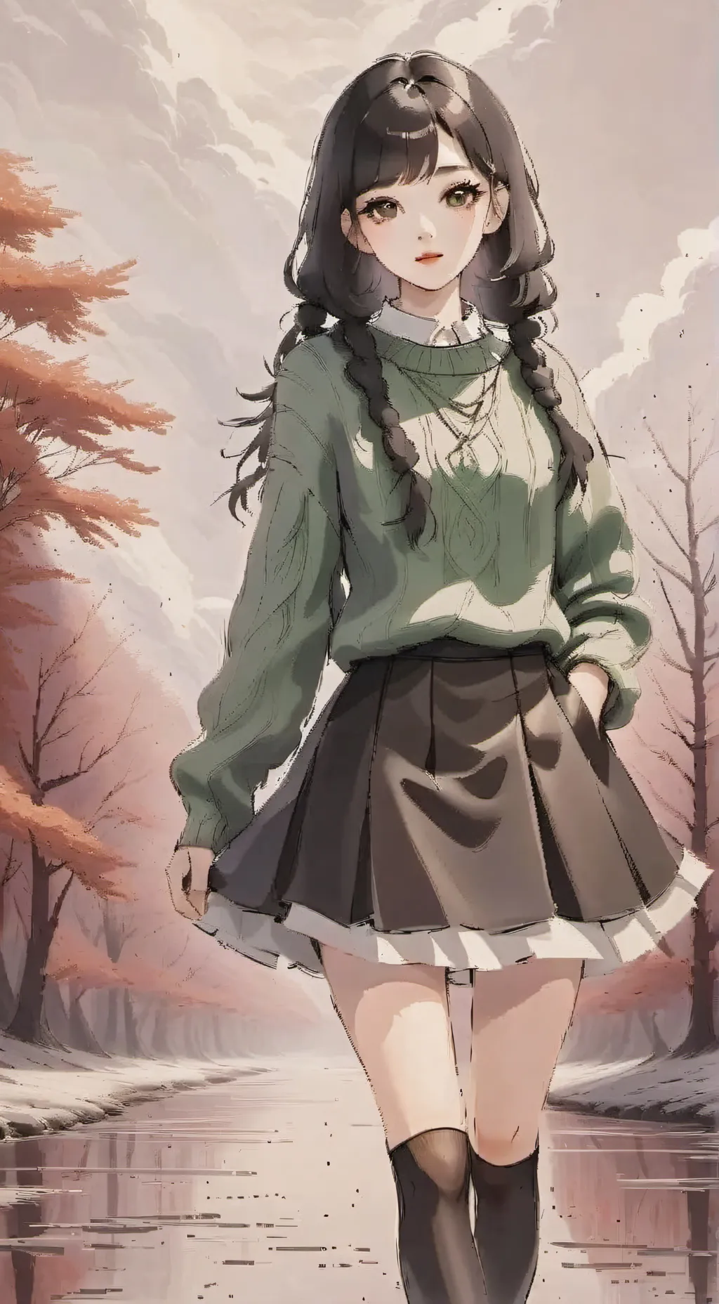 ai character: AOUAD GC background