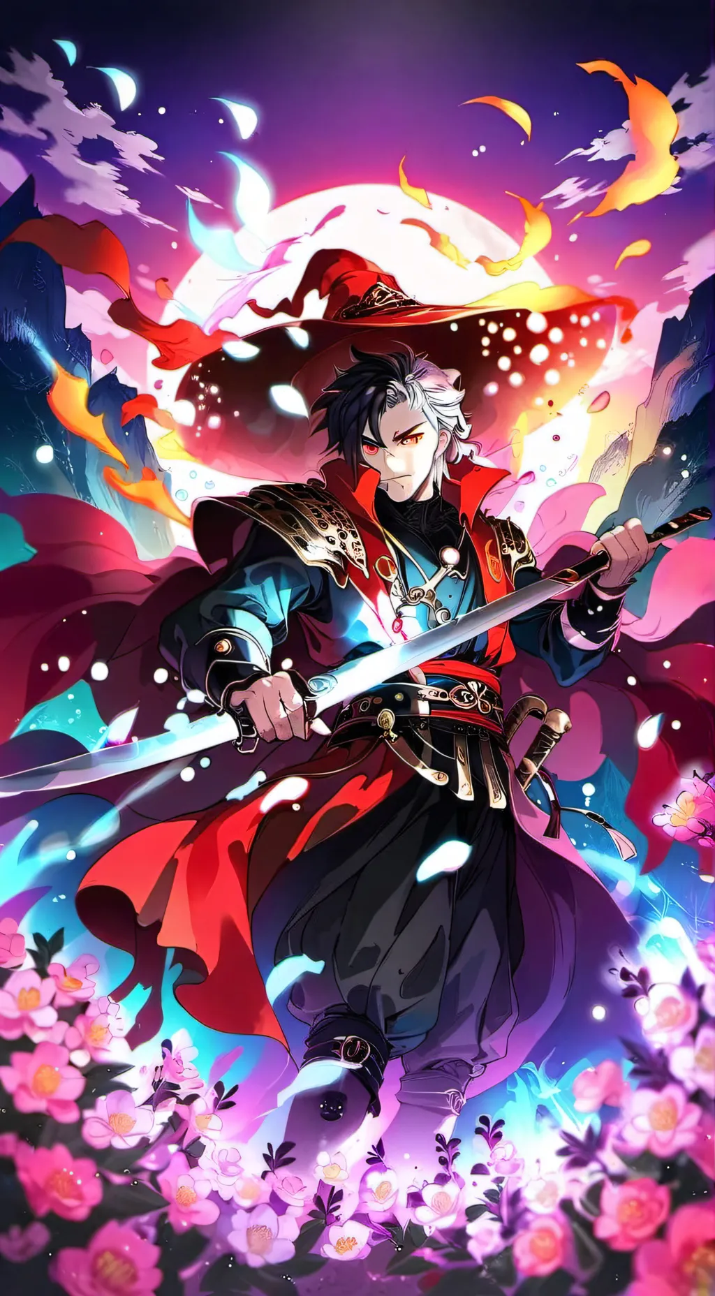 ai character: Demon Slayer/kny background