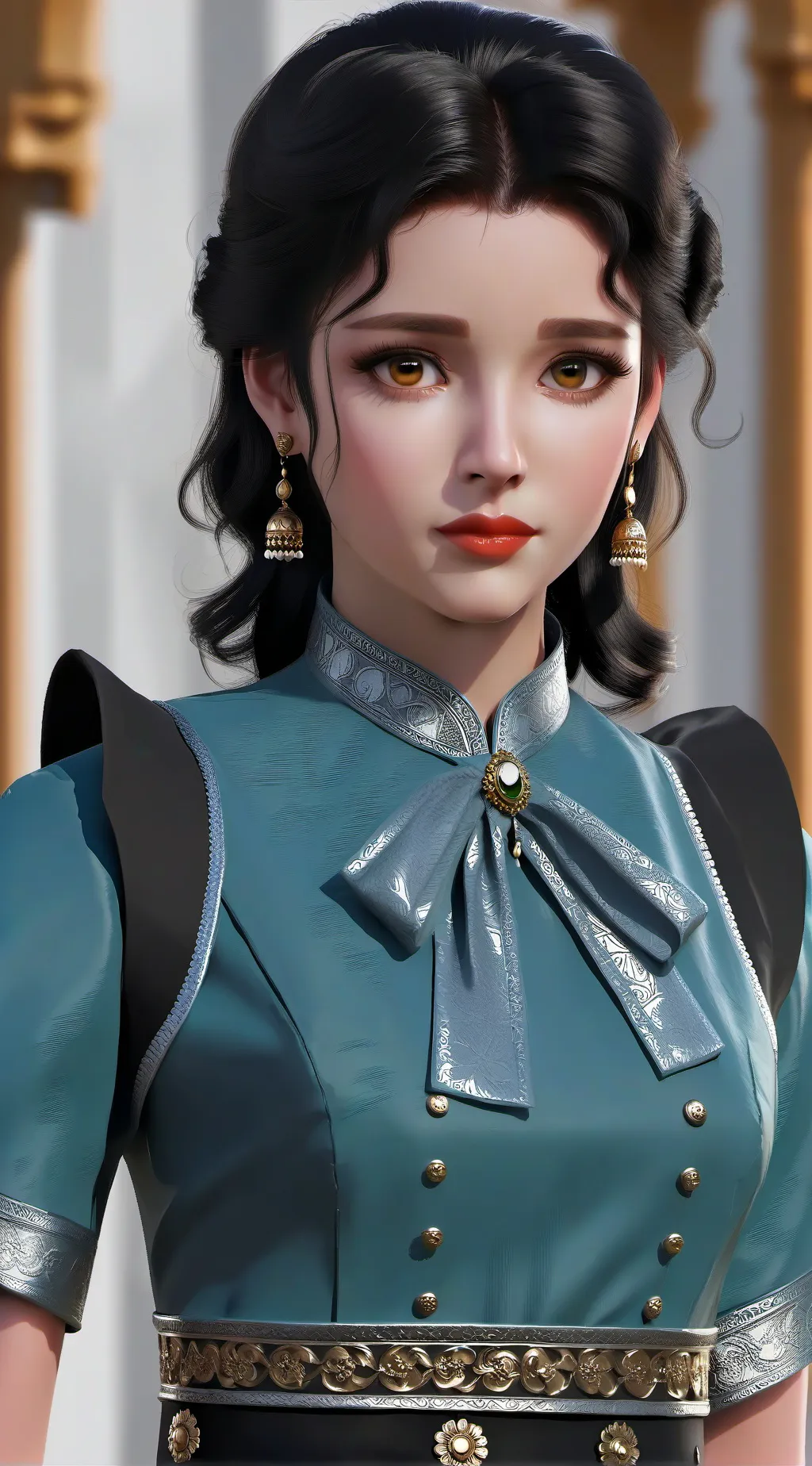 ai character: MARGARIDA background