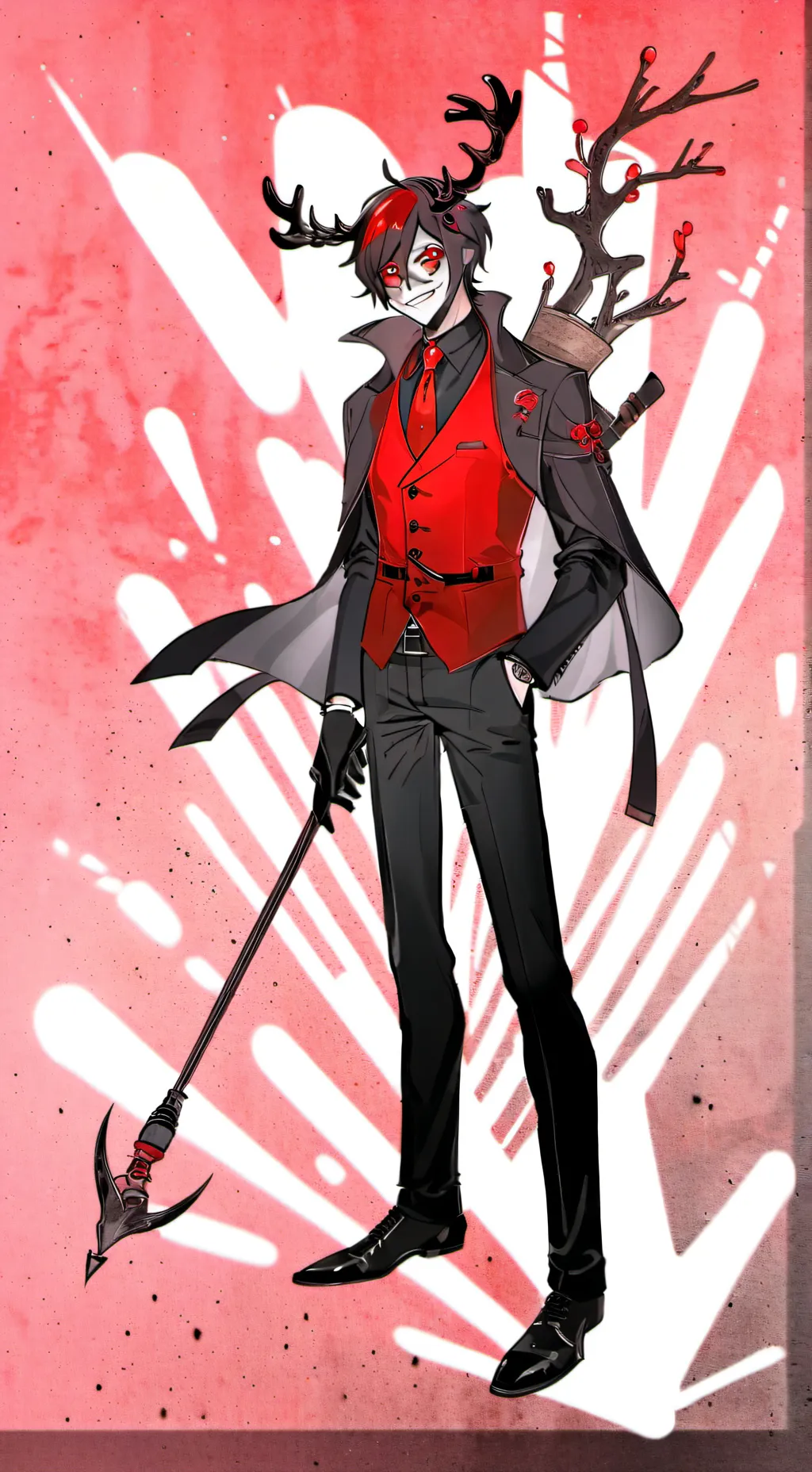 ai character: ♡Alastor♡ background