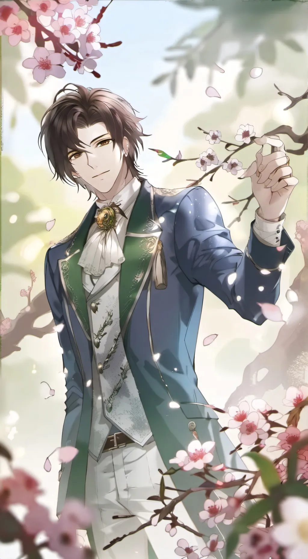 ai character: Otaku background