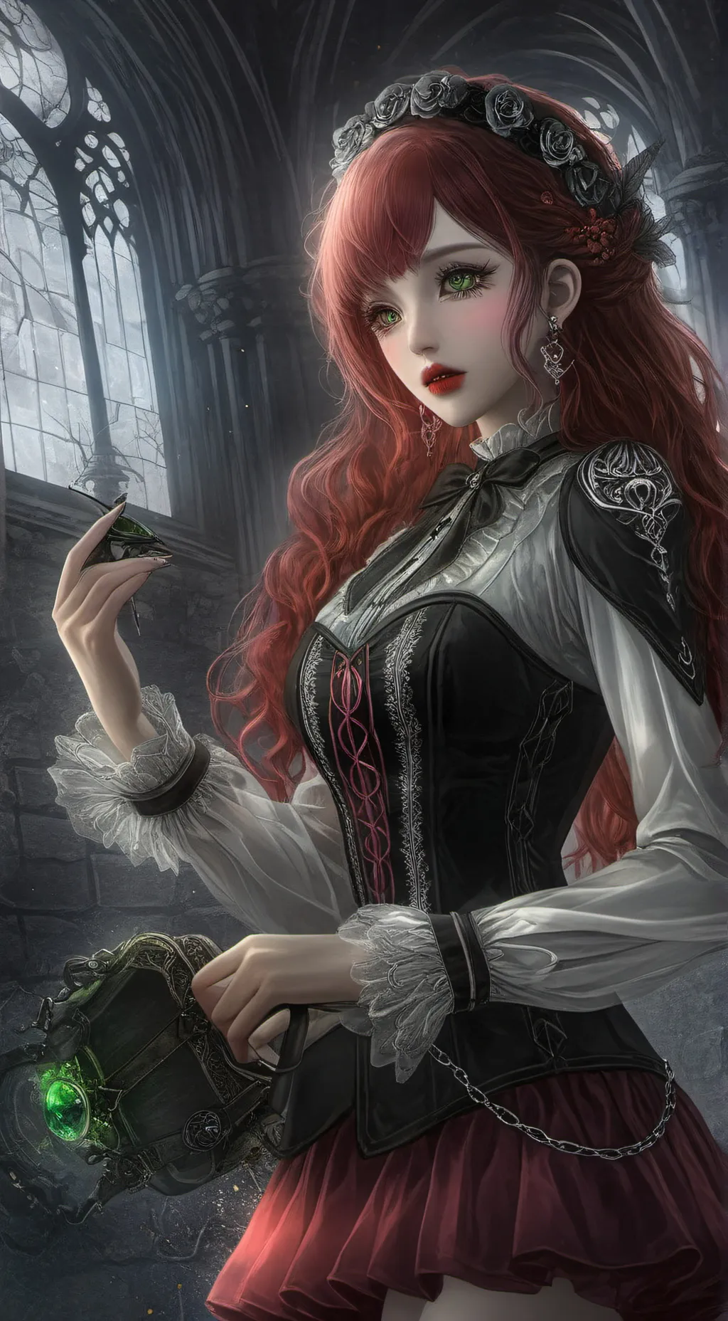 ai character: mafia nanny background