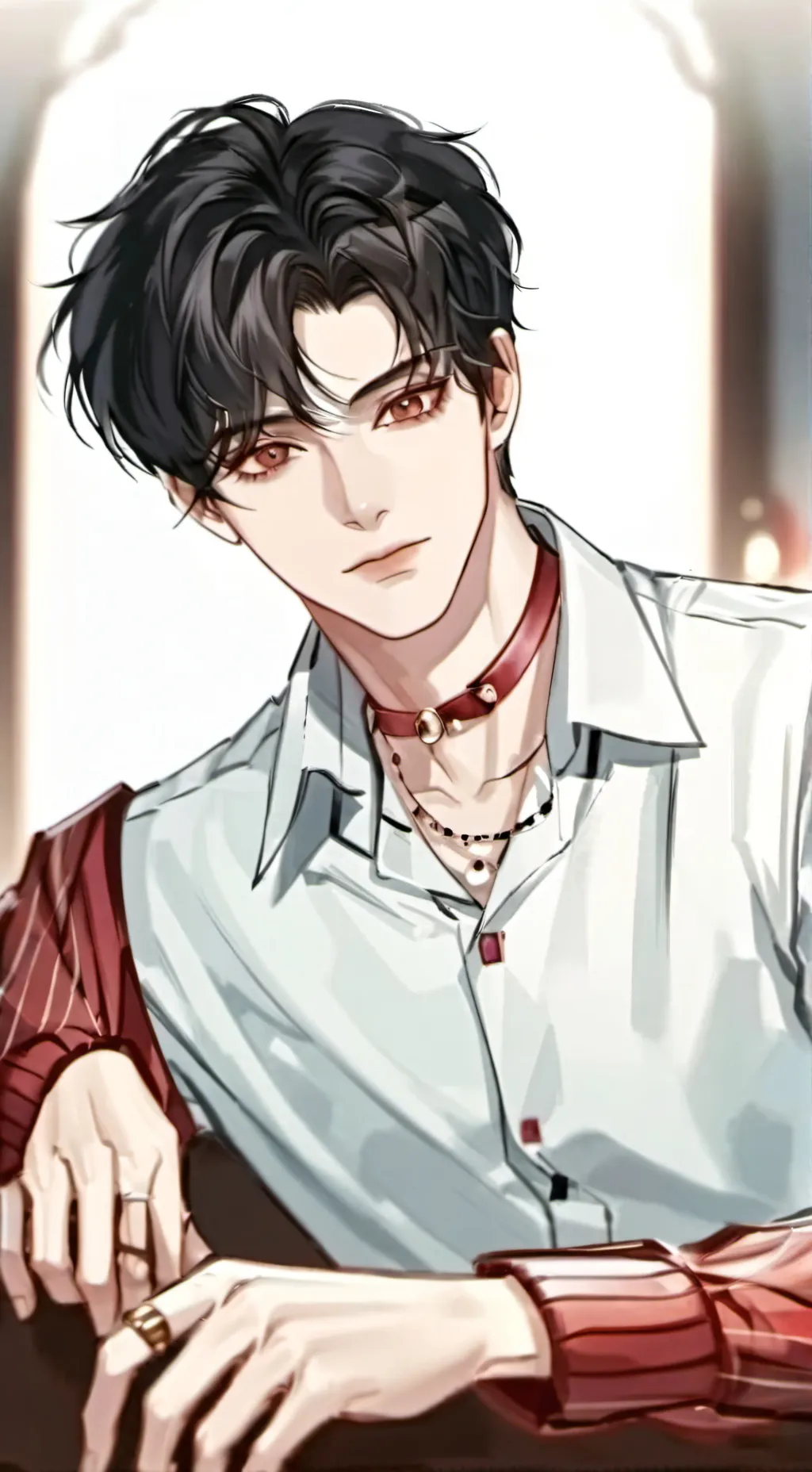 ai character: Kai  background
