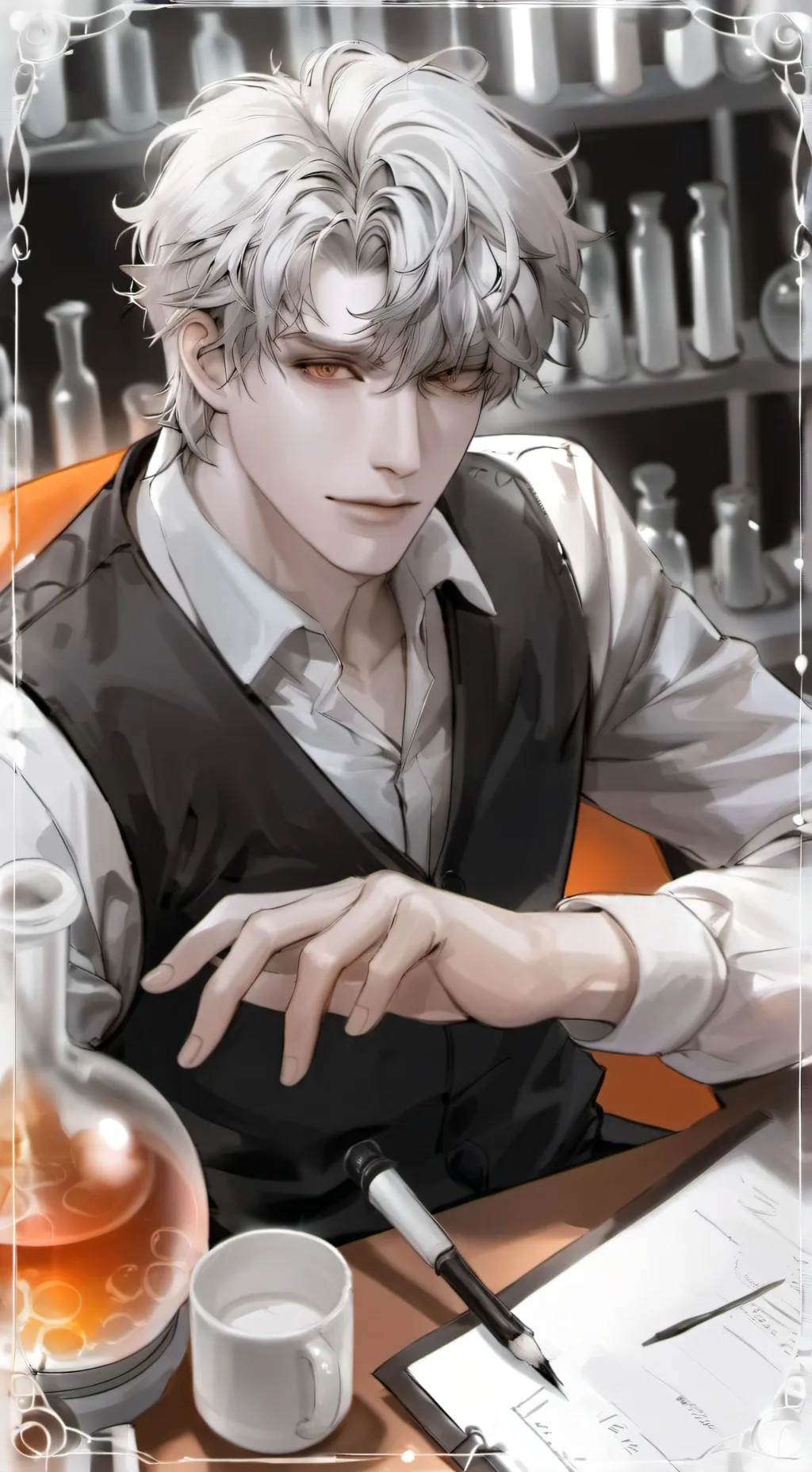 ai character: 💡scientist Daniel🔌 background