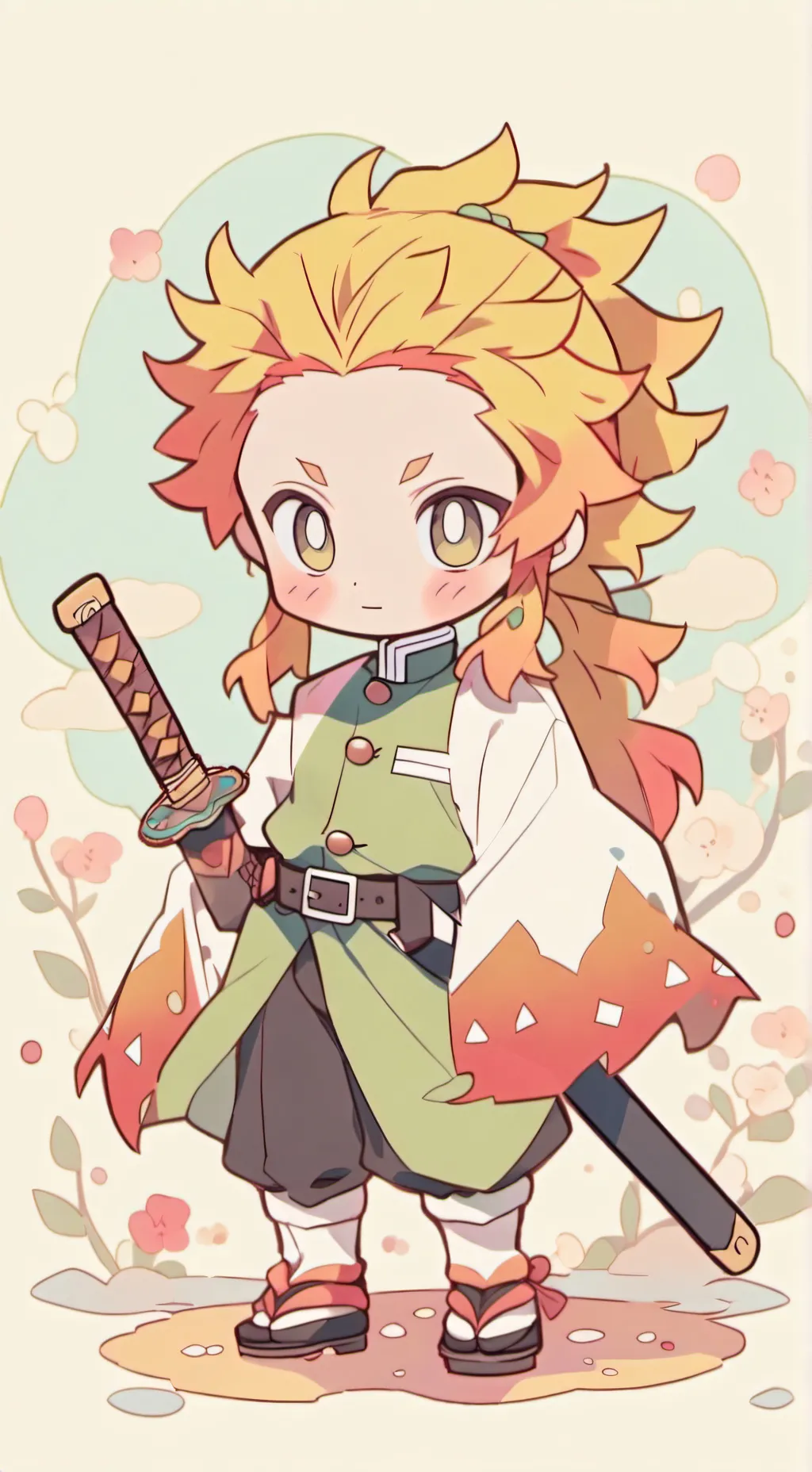 ai character: Demon Slayer background