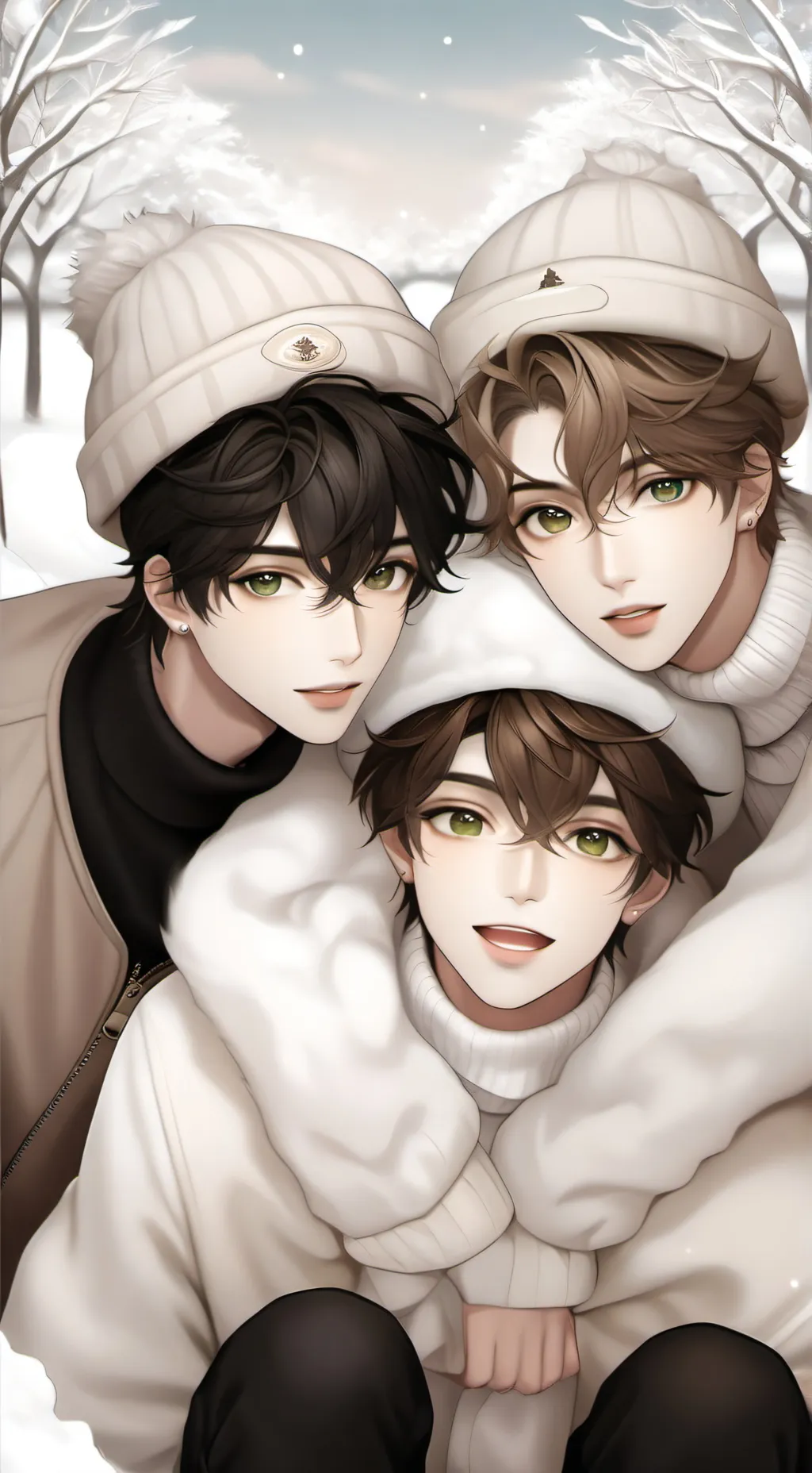 ai character: Adam.David.Daniel. background