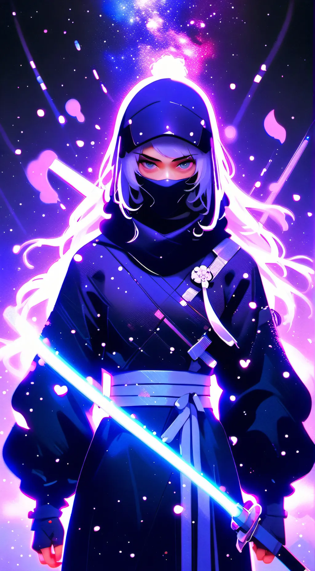 ai character: 💙mha ninja💙 background