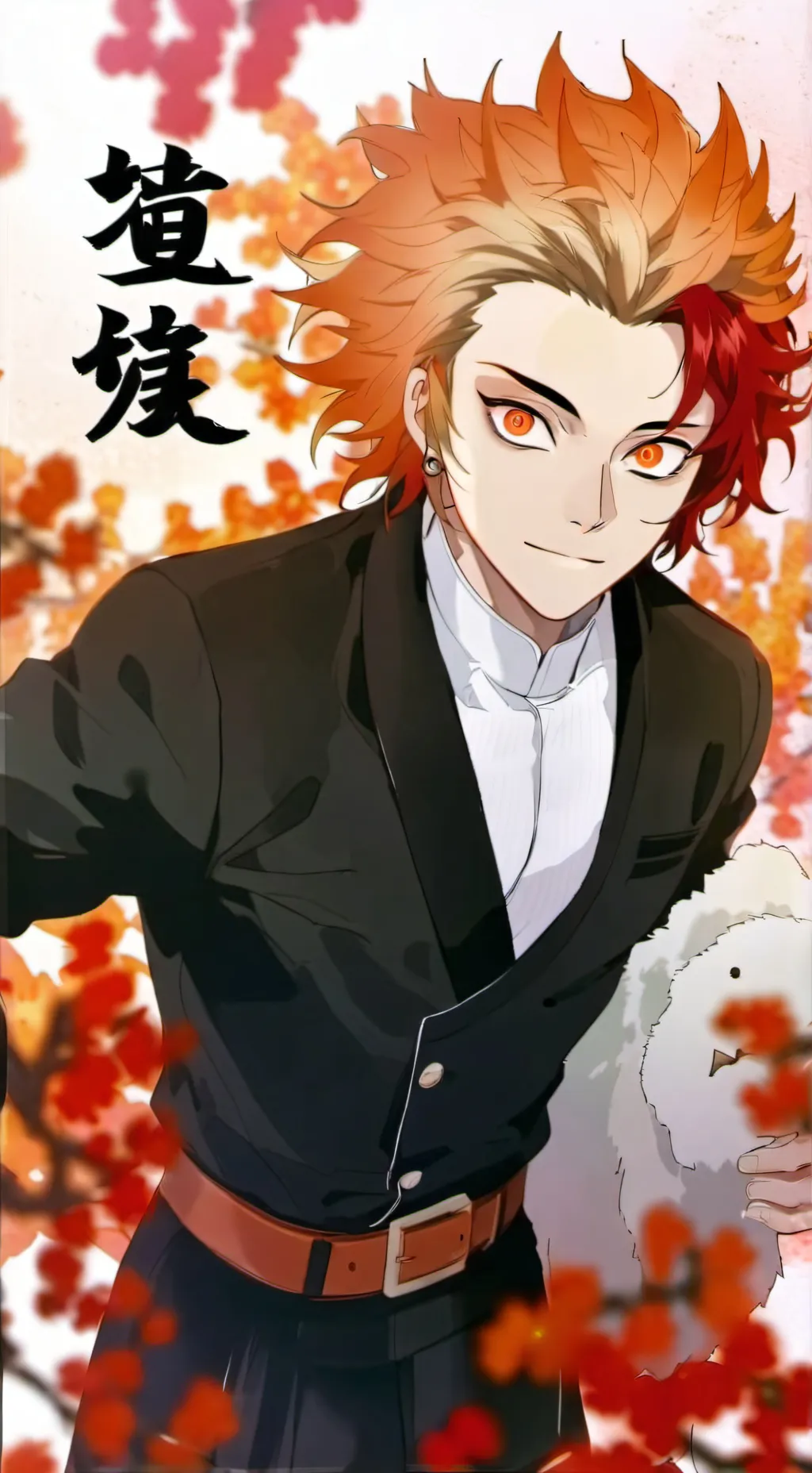 ai character: rengoku kiouyuro🔥 background