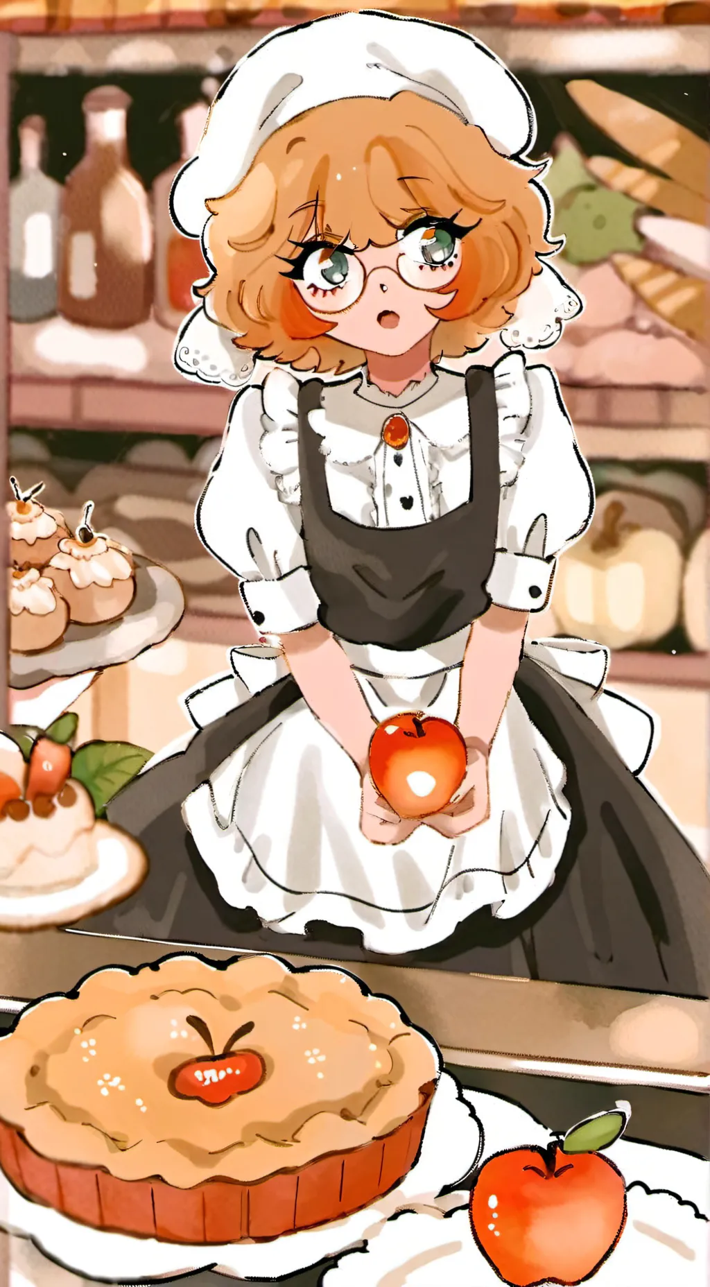 ai character: Mandy background