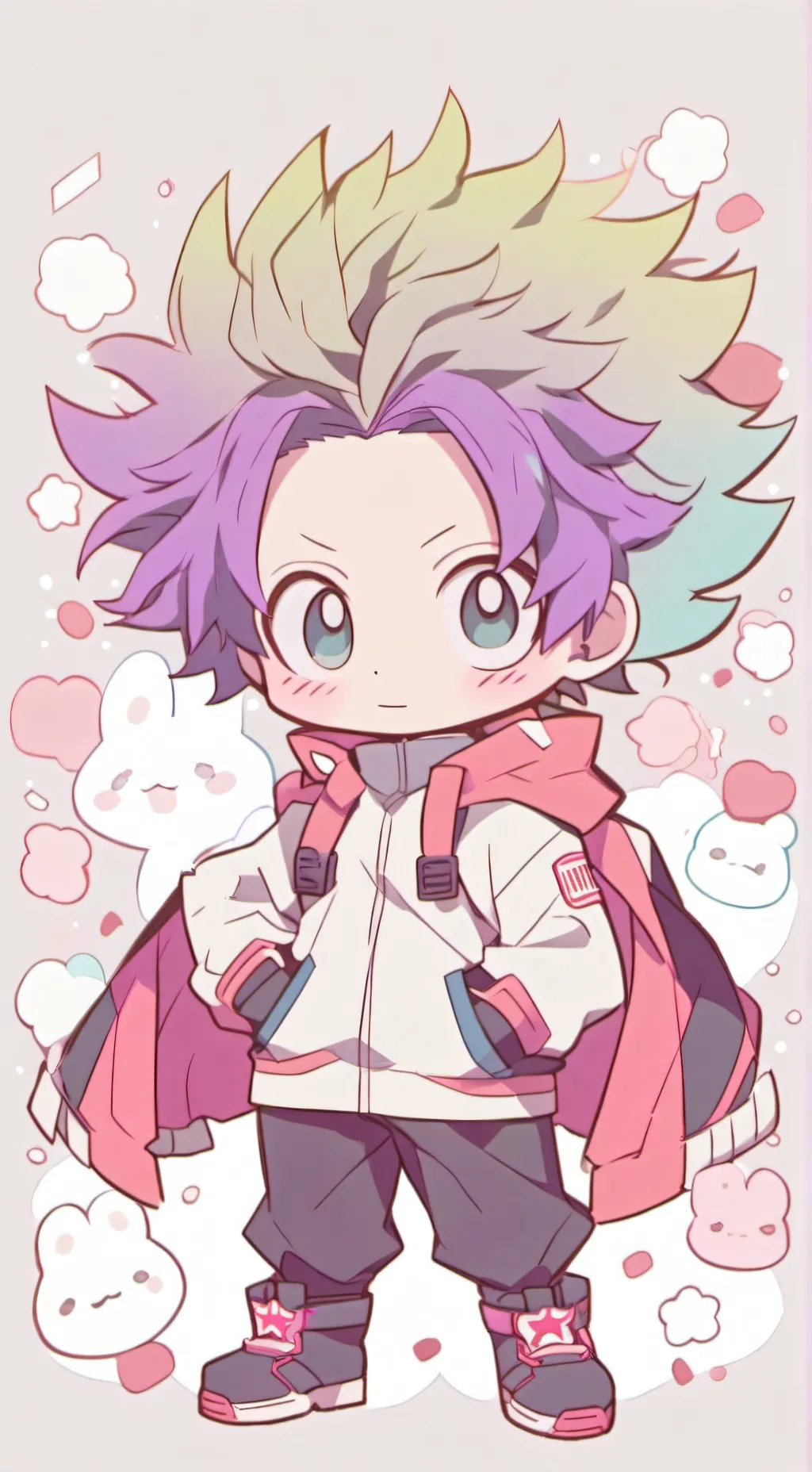 ai character: mha/babies background
