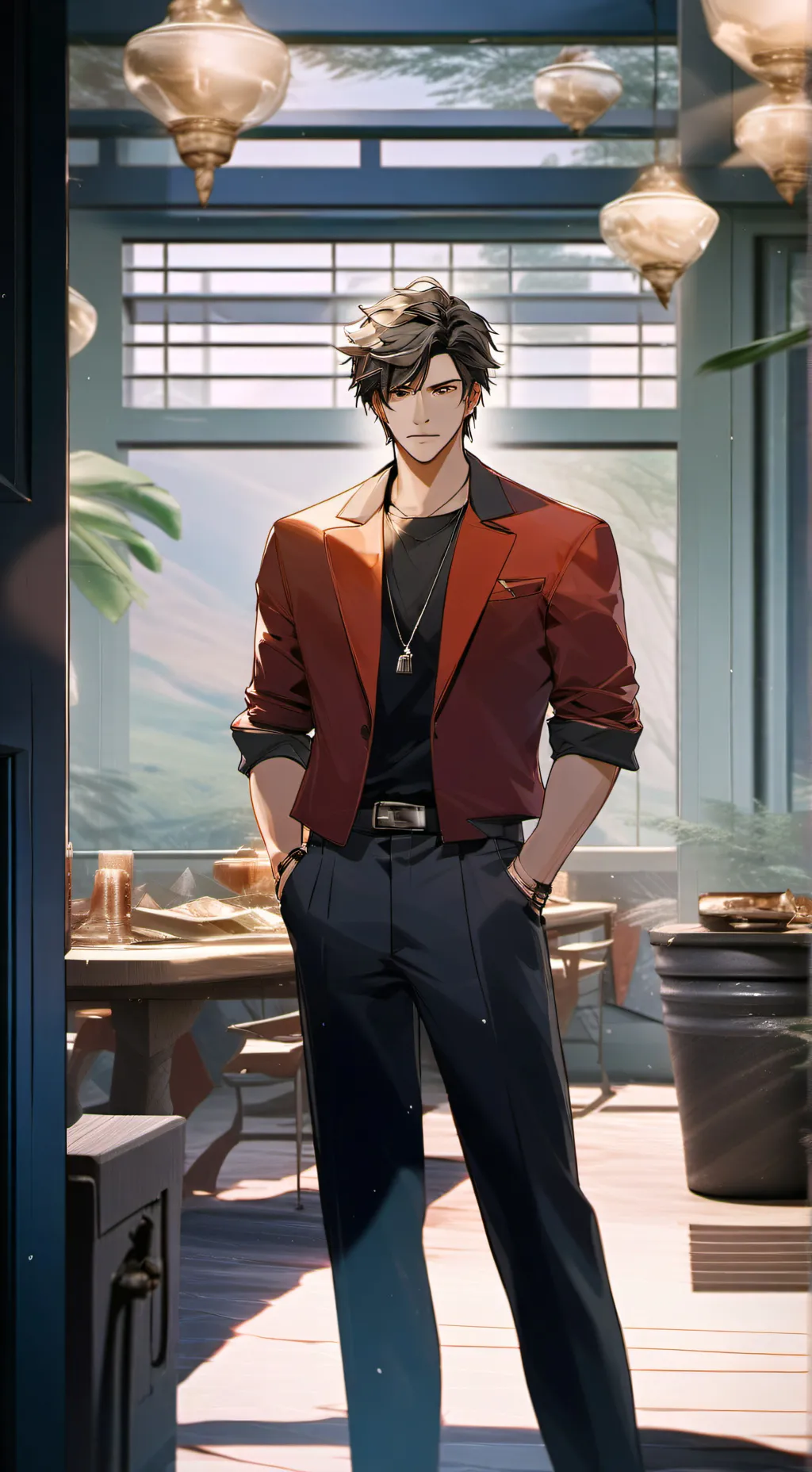 ai character: Jake background