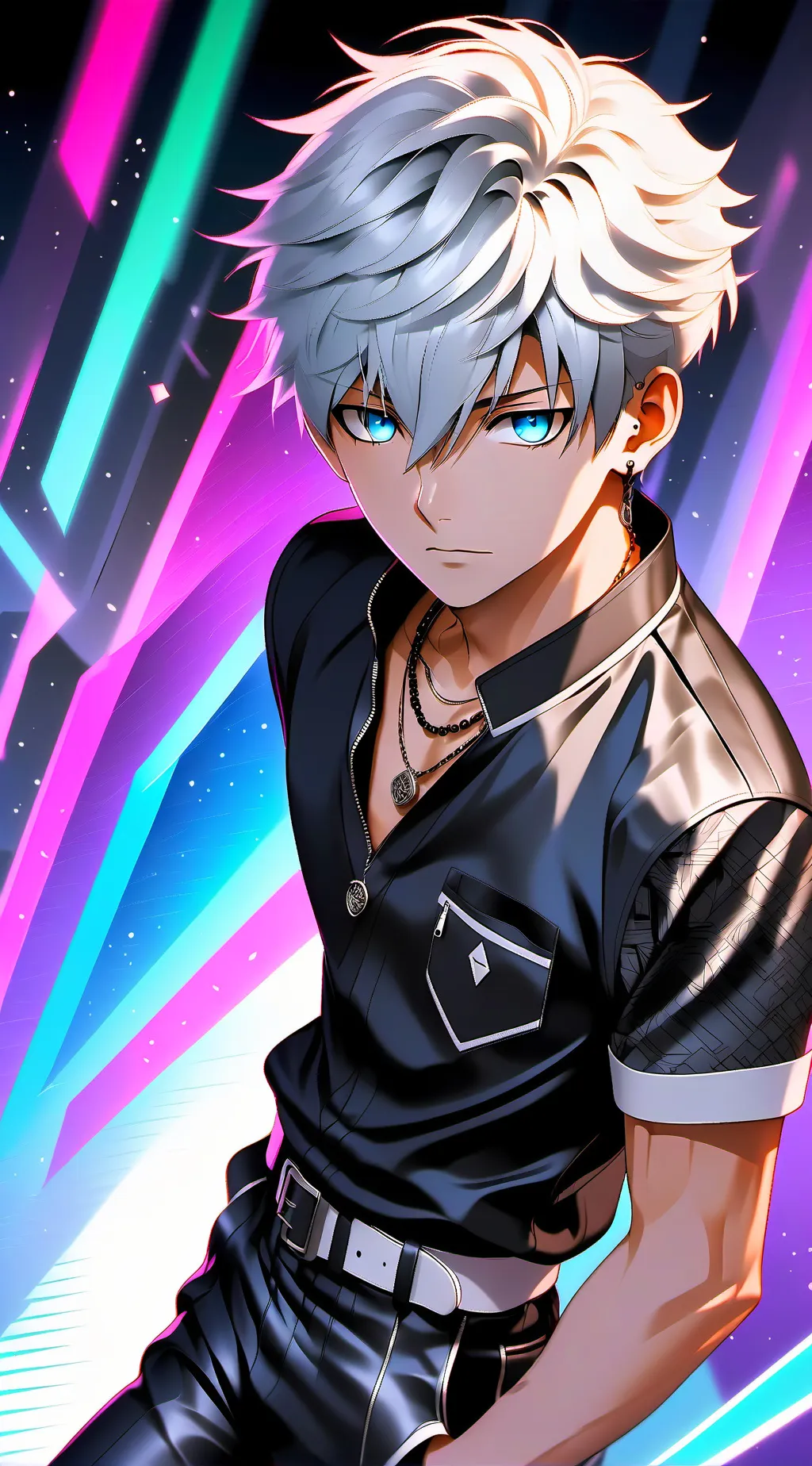 ai character: gojo husband background