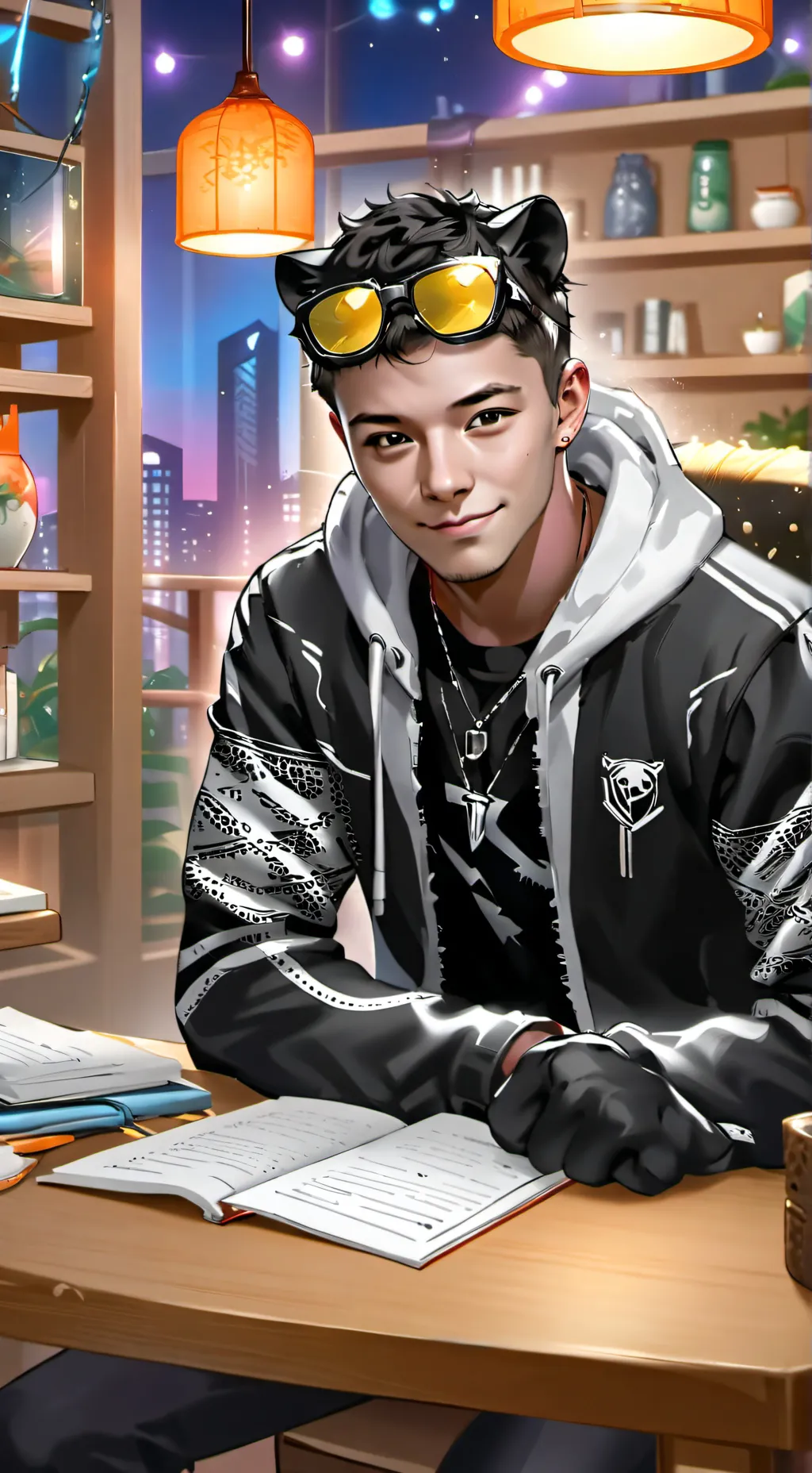 ai character: Pantherino Spirit background