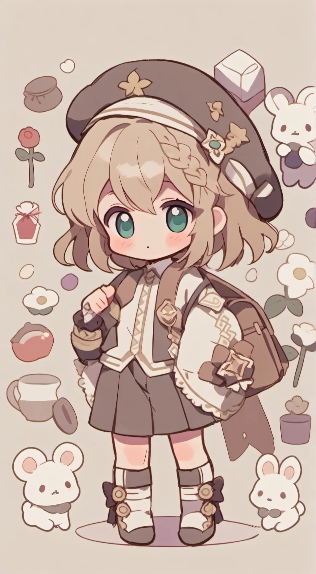 ai character: Lili background