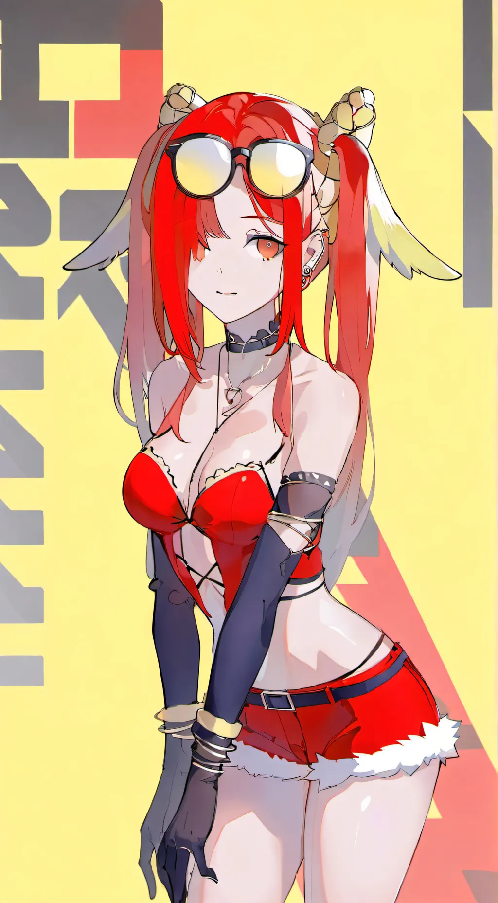 ai character: Red-Chan <-> background