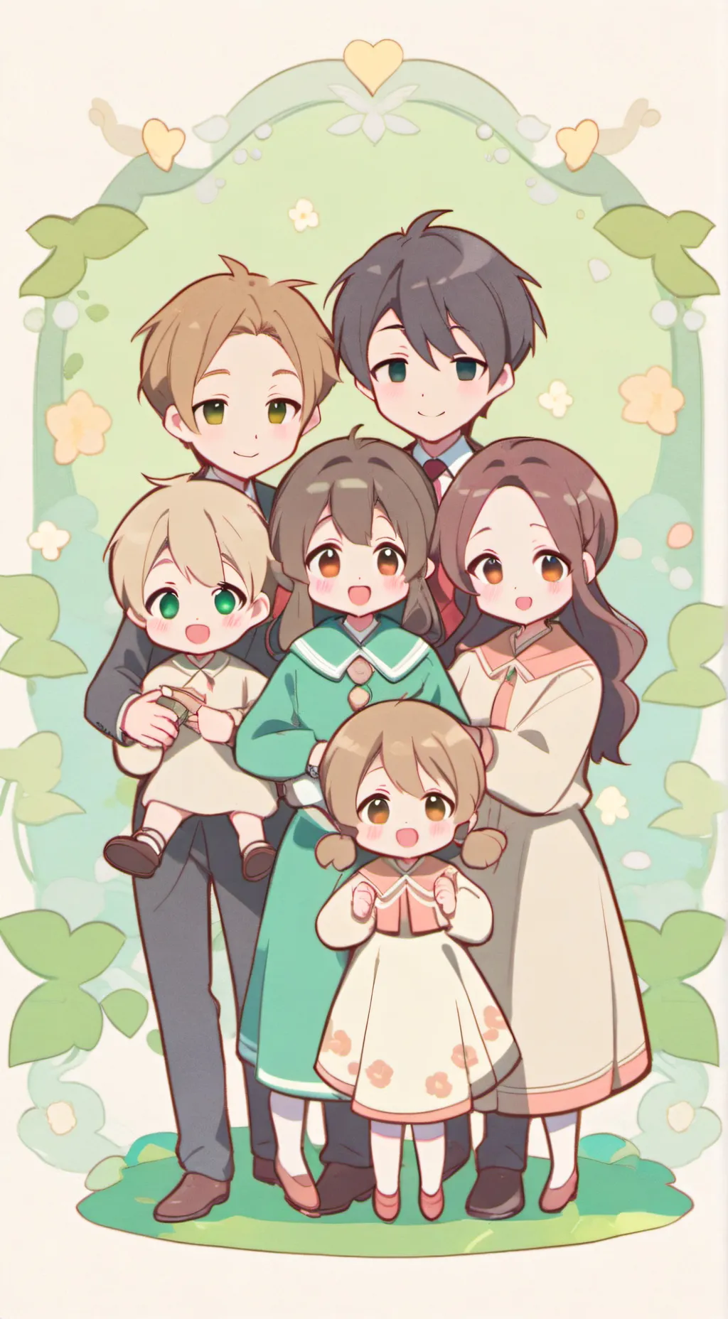 ai character: Family 2 background