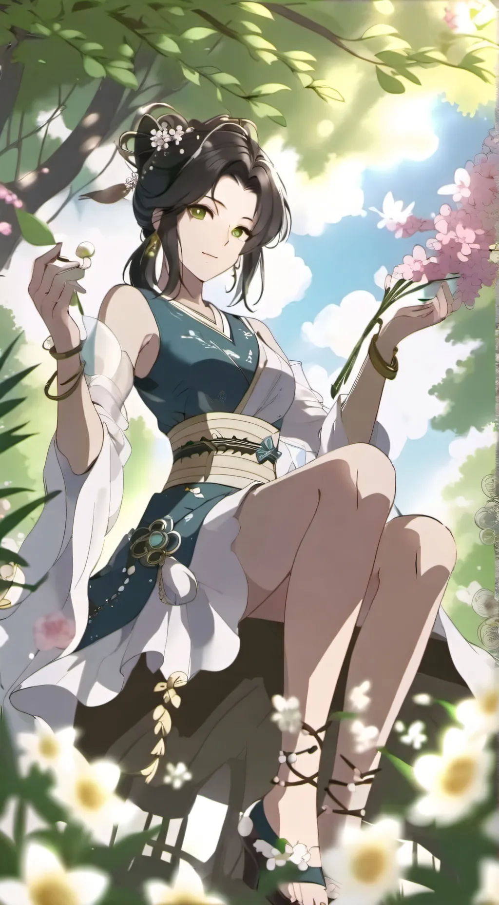 ai character: sakura kanroji background