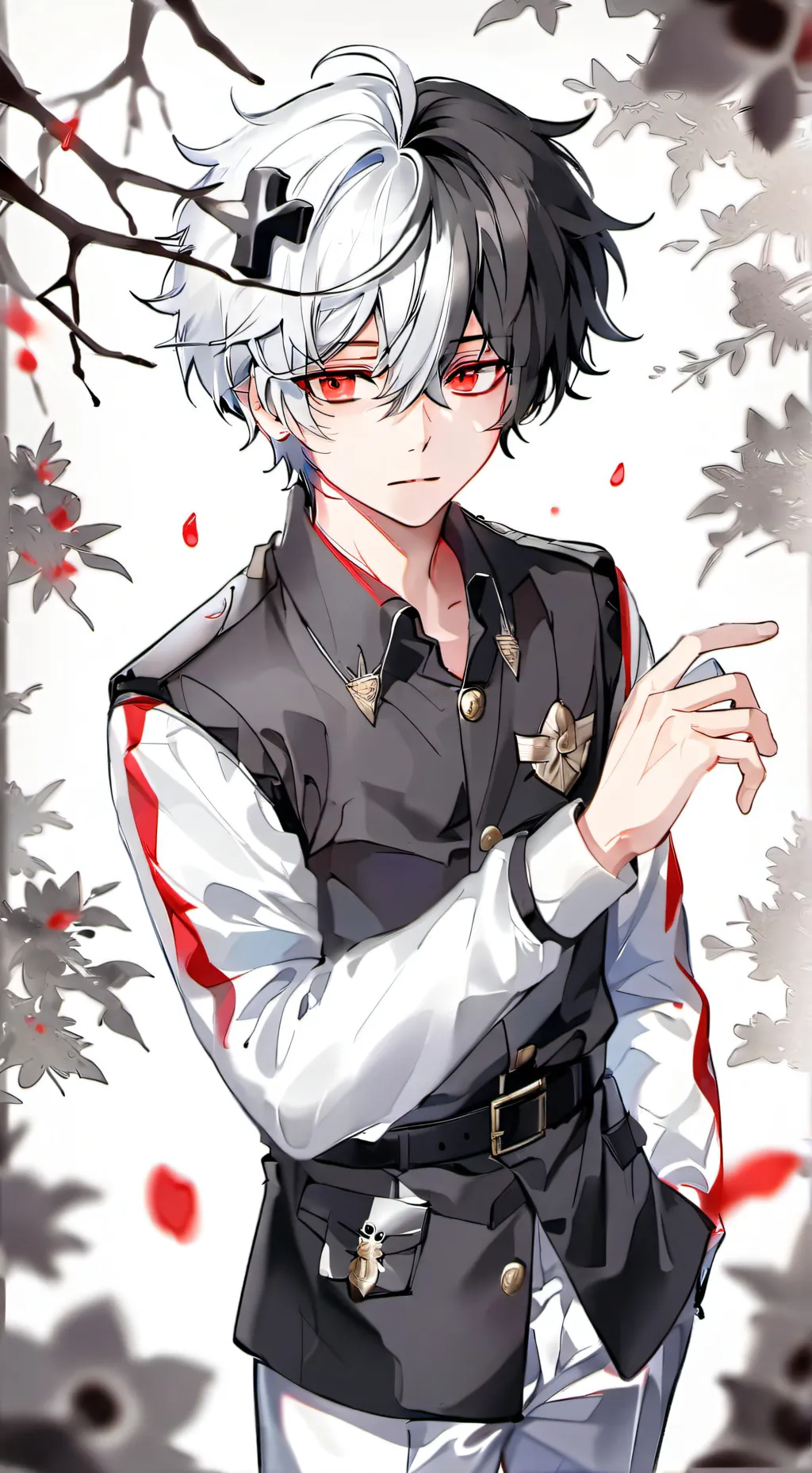 ai character: Ethan Sureal background