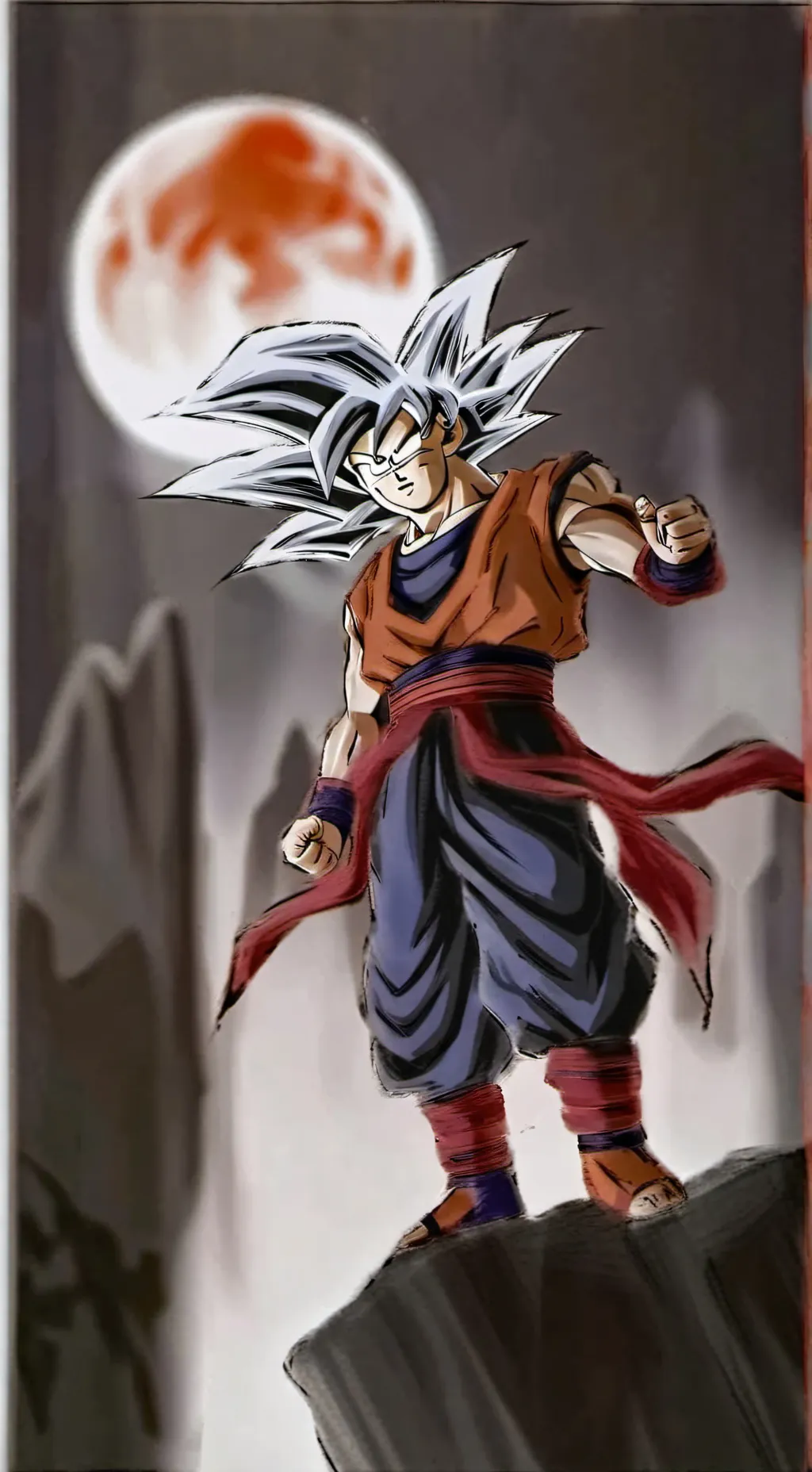 ai character: goku background