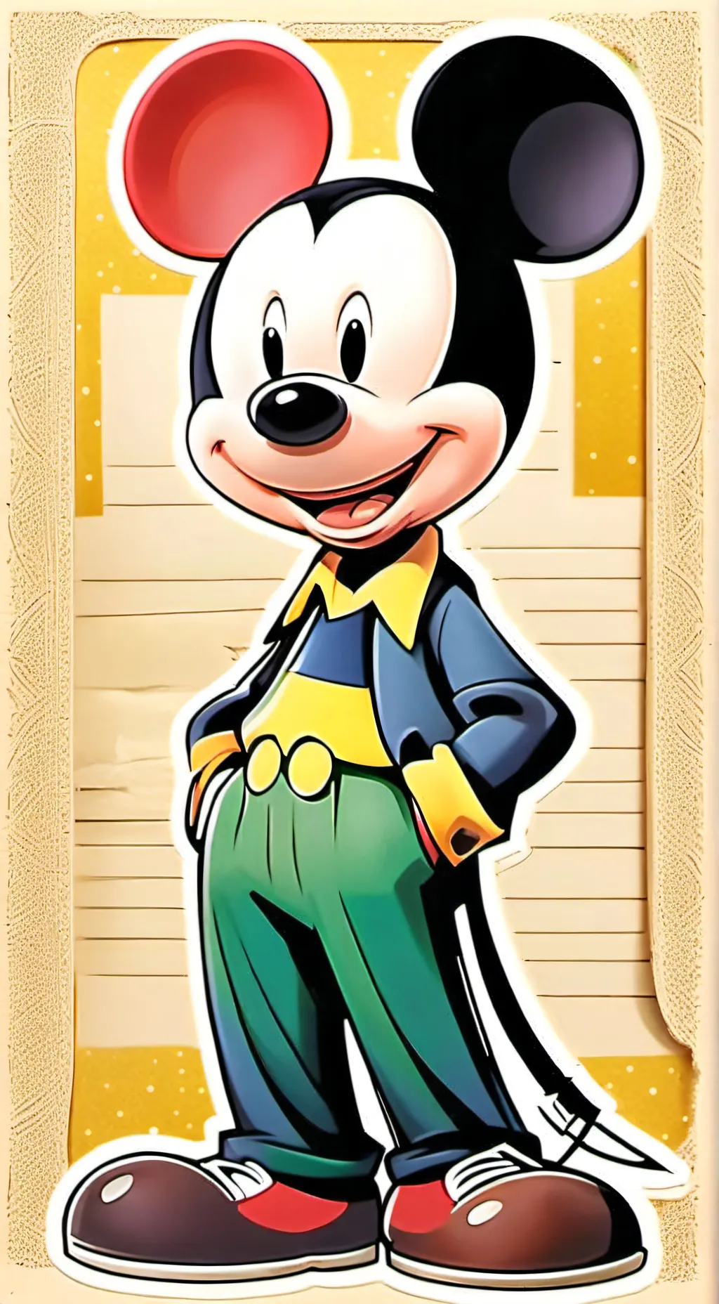 ai character: Zcoodles background