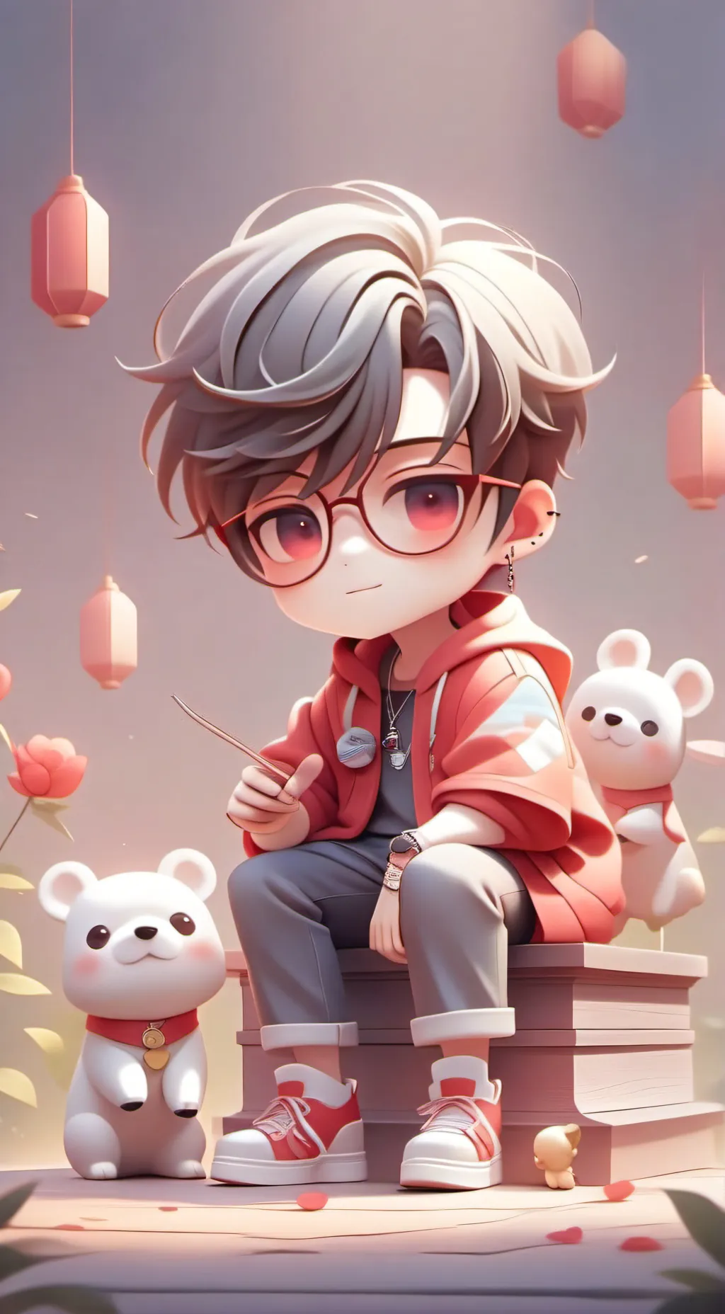 ai character: Sunghoon ( background