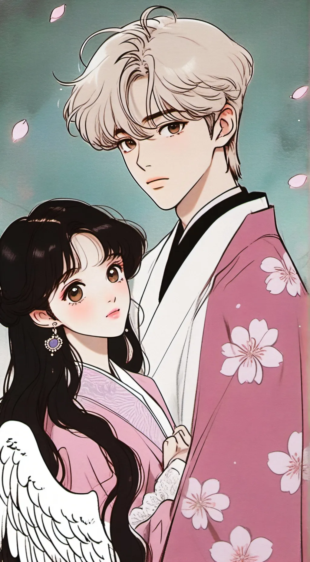 ai character: jimin zoie  background