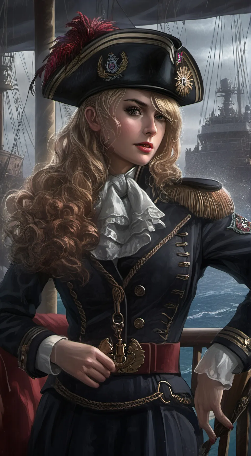 ai character: Captain Hawthorne background