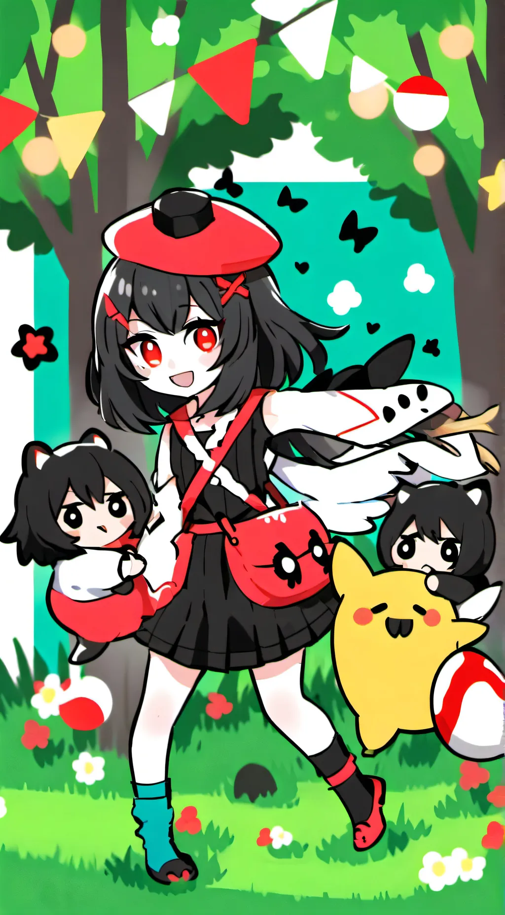 ai character: Any background