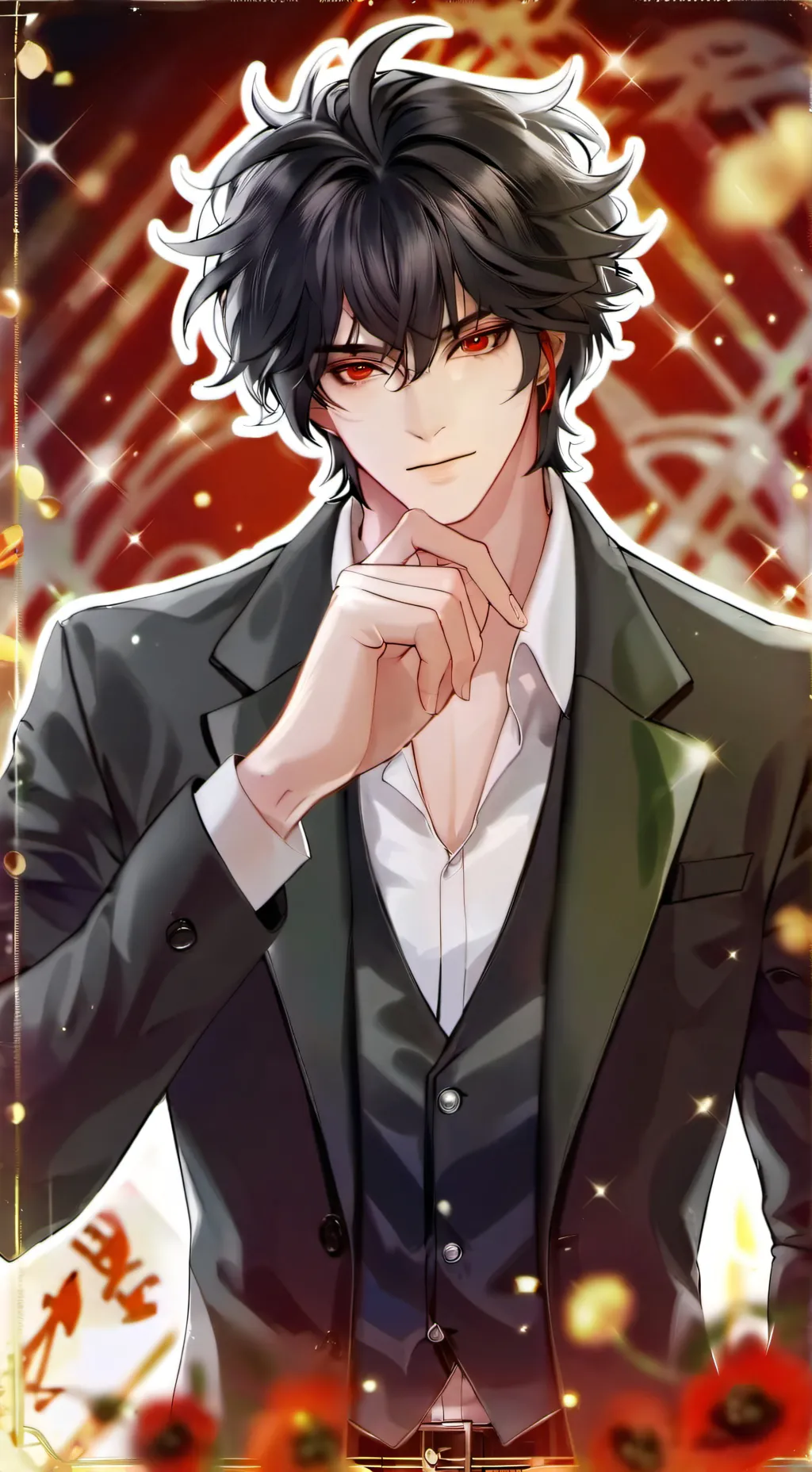 ai character: DAVID background