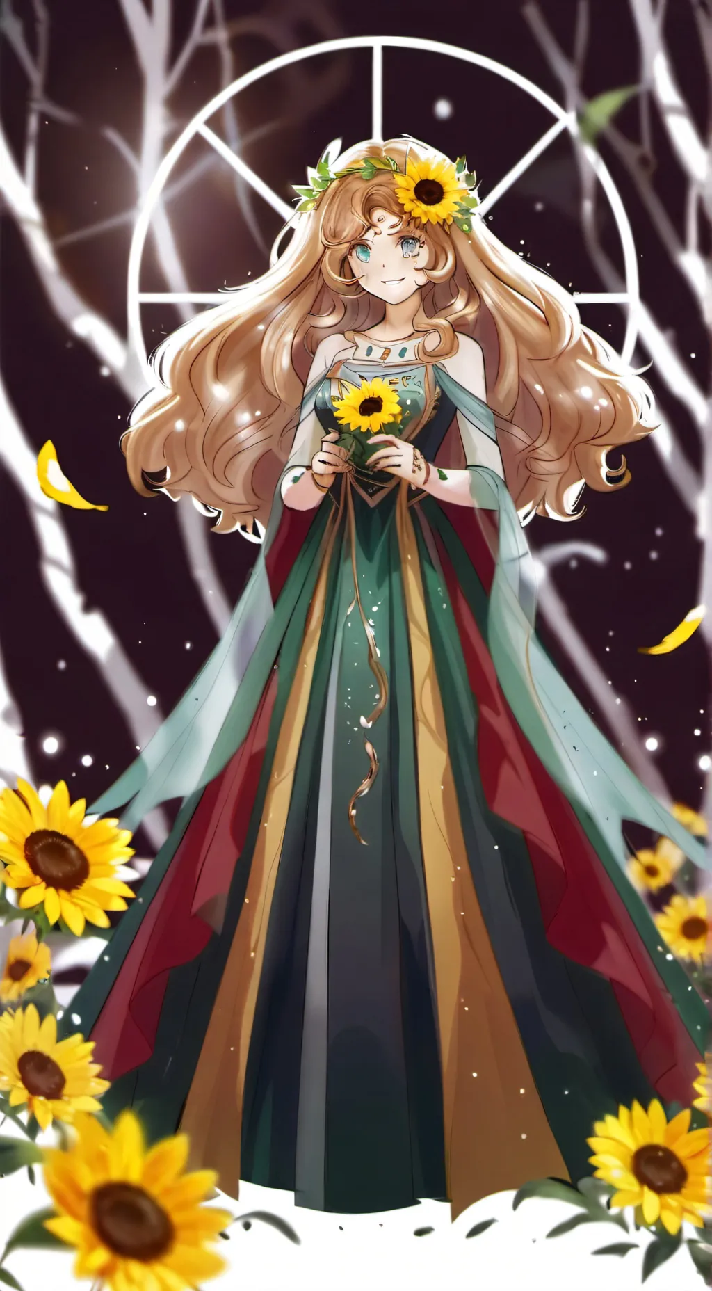 ai character: Queen Pearl  background