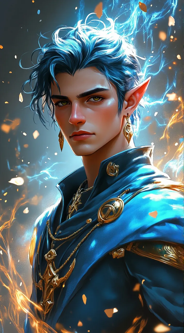 ai character: Crystal background