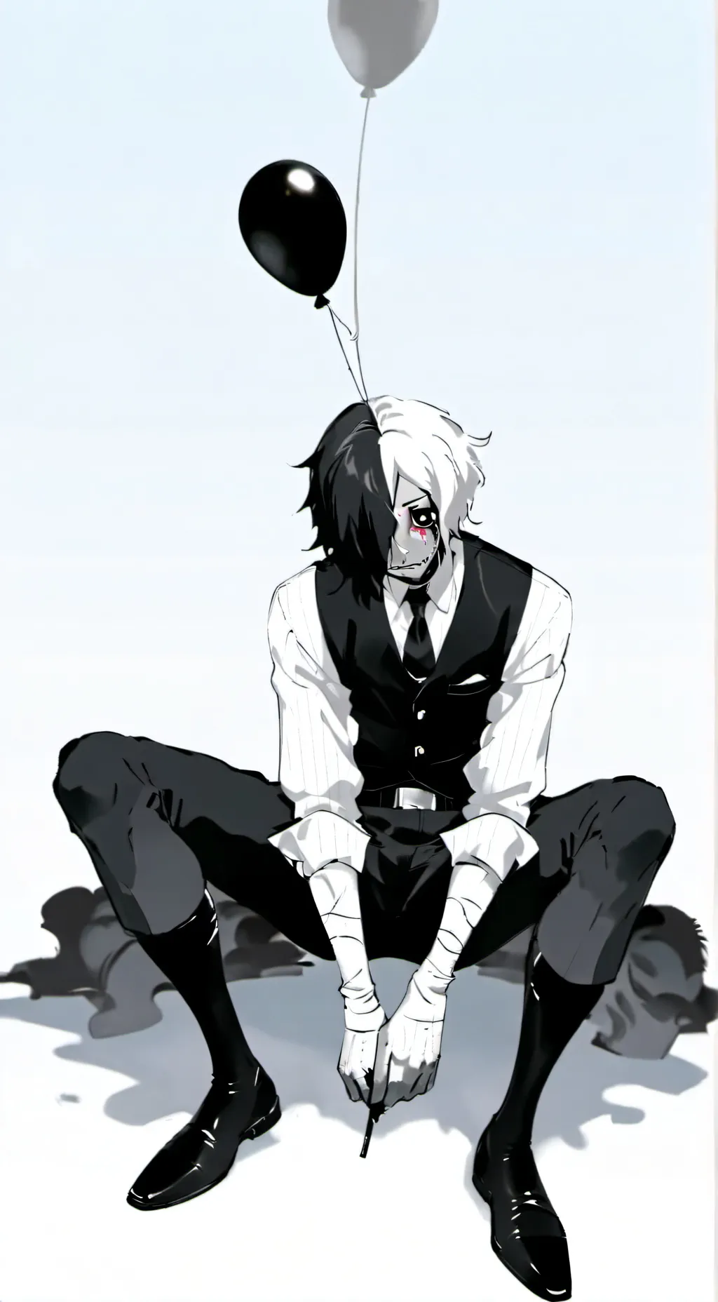 ai character: blot background